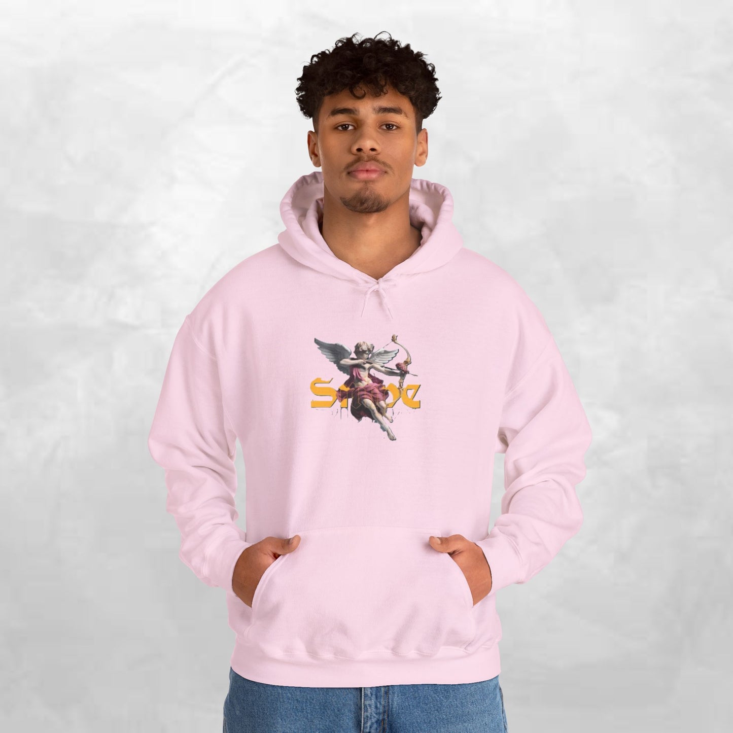 Chic Graphic Hoodie - Unisex Heavy Blend™ Sweatshirt, Casual Wear, Street Style, Gift for Him/Her, Comfortable Fashion, Trendy Apparel