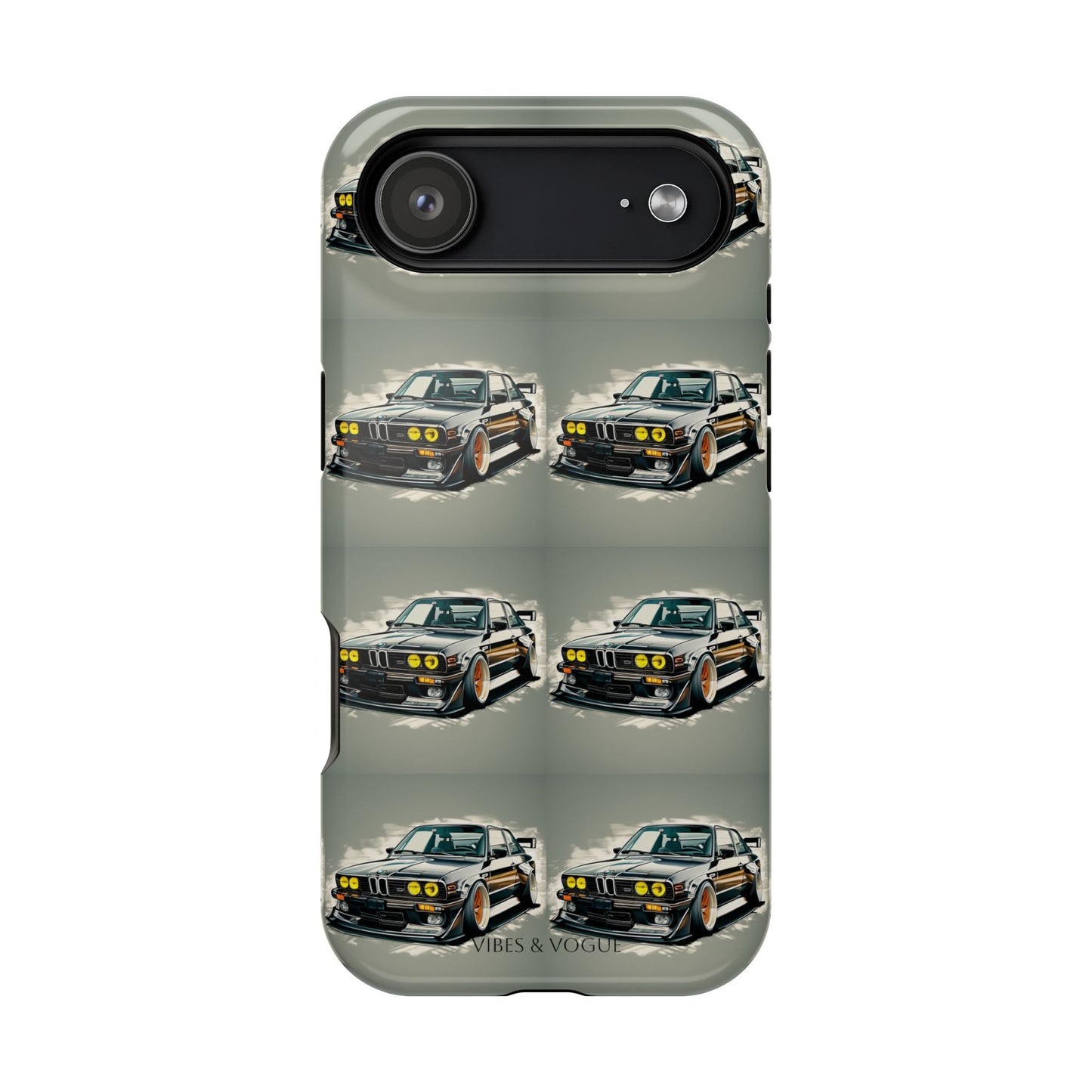 Stylish Car-Themed Magnetic Tough Cases - Perfect for Auto Enthusiasts