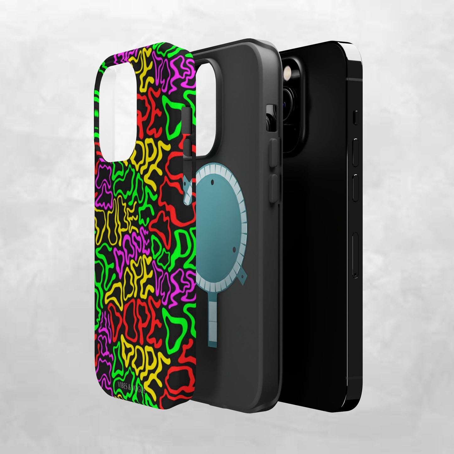 Colorful Magnetic Phone Cases, Funky Case for Teens, Cool Phone Accessories, Unique Gift for Friends, Vibrant Tough Cases, Phone Protection