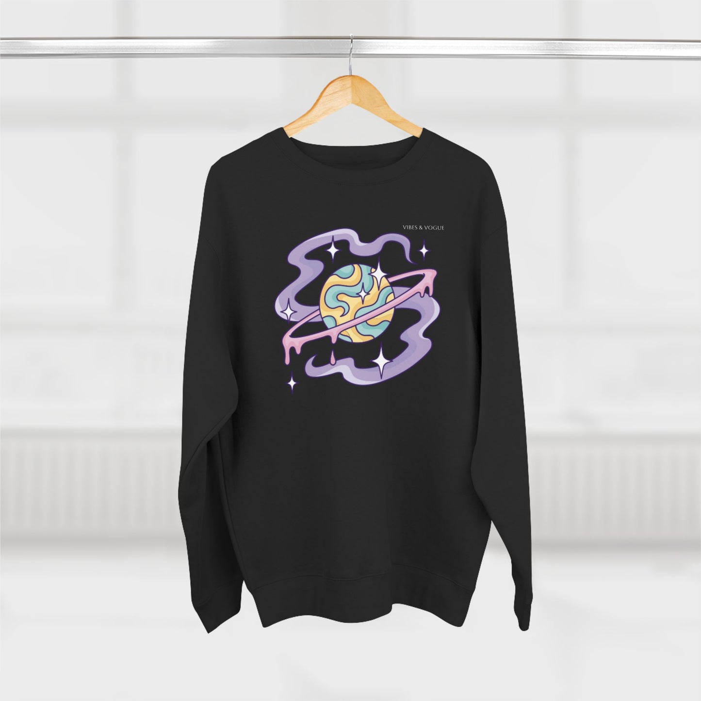 Funny Unisex Crewneck Sweatshirt - 'Hasta La Vista' Corn Design