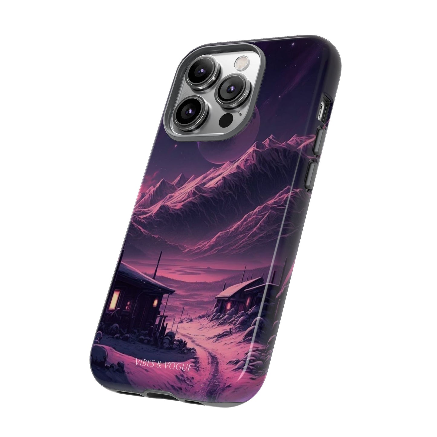 Futuristic Phone Case, Galaxy Aesthetic, Cosmic Art, Stylish Protection, Gifts for Tech Lovers