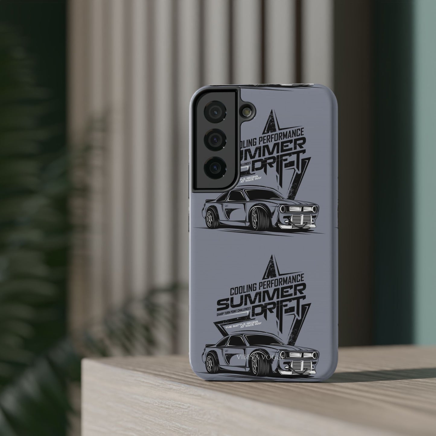 Summer Drift Racing Impact-Resistant Phone Case