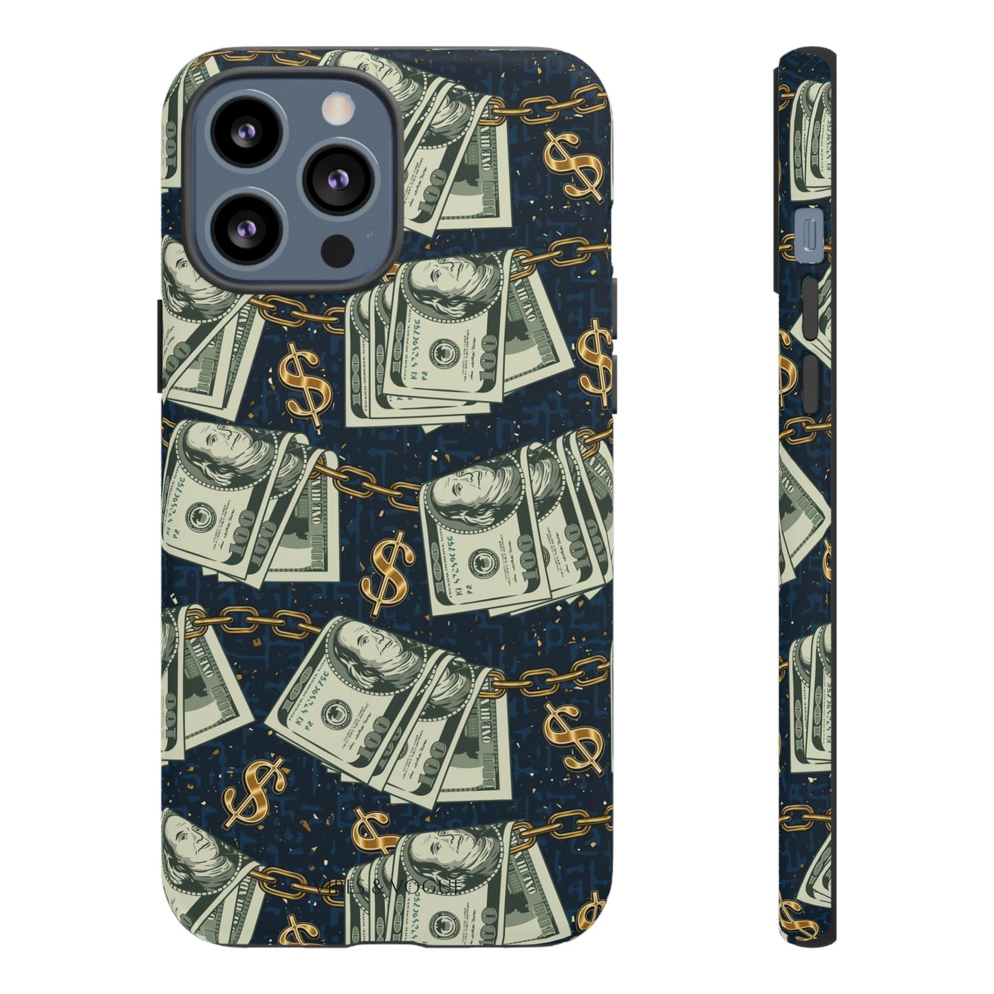 Money Motivation Phone Case, Tough Cases for iPhone, Money Design Phone Accessory, Trendy Tech Gifts, Unique Phone Cover