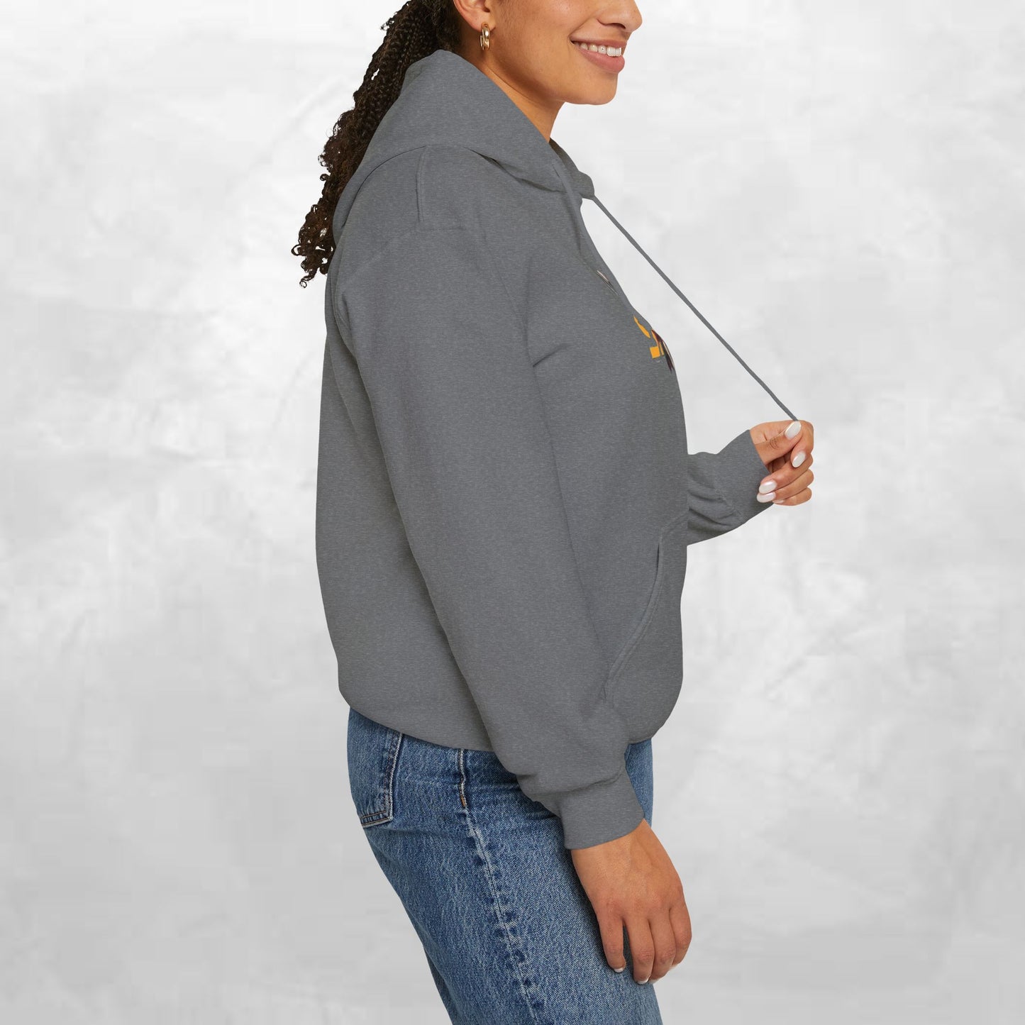 Chic Graphic Hoodie - Unisex Heavy Blend™ Sweatshirt, Casual Wear, Street Style, Gift for Him/Her, Comfortable Fashion, Trendy Apparel