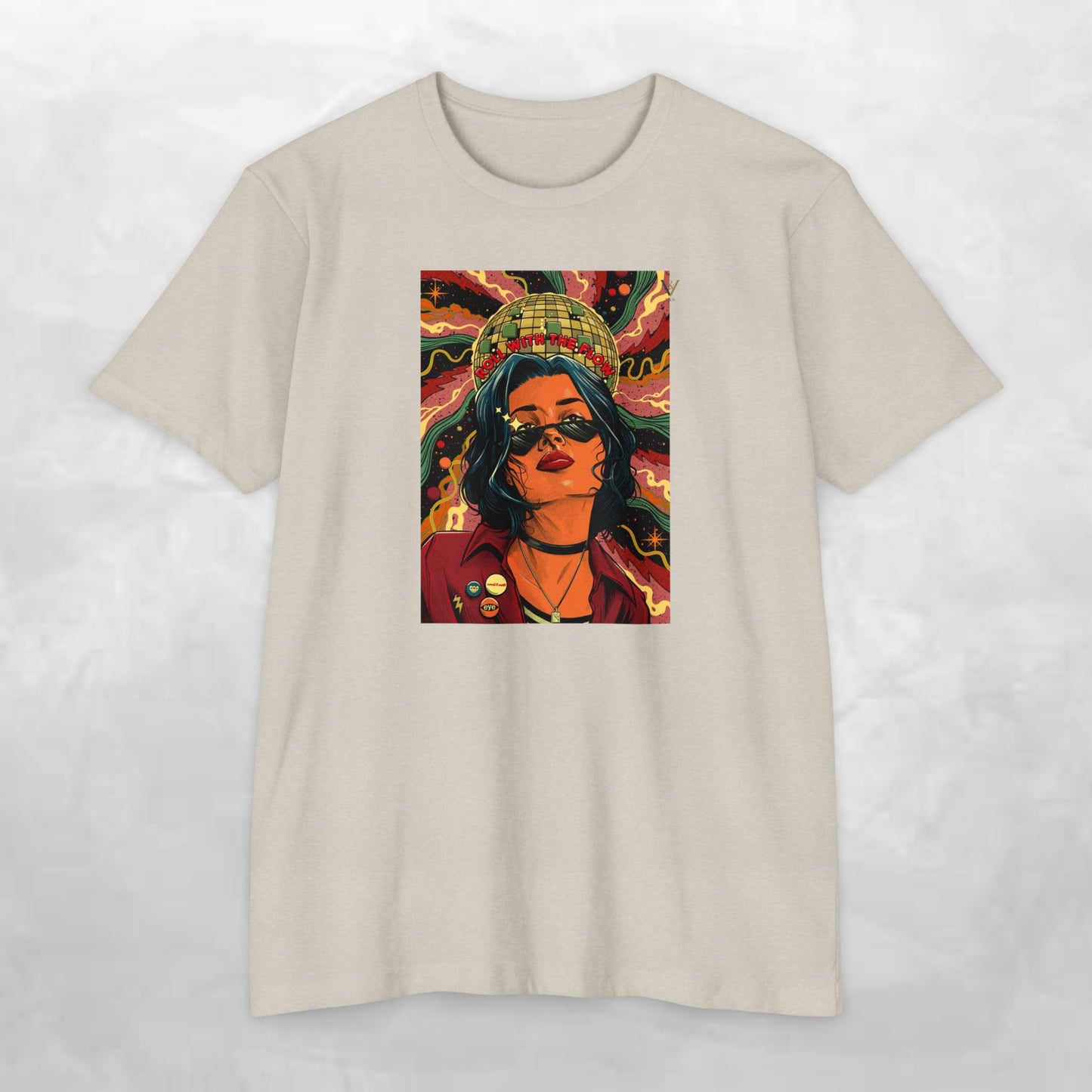Bohemian Graphic T-Shirt - Vibrant Art Tee for Creative Souls