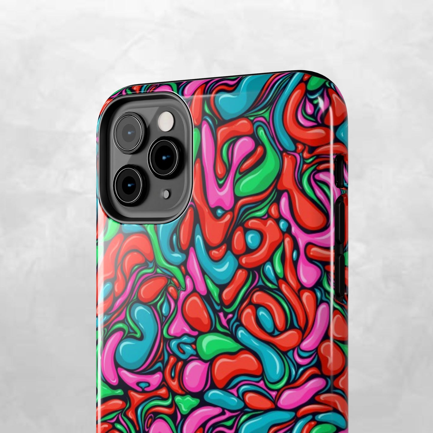 Vibrant Tough Phone Cases - Colorful Abstract Designs for Teens & Adults, Perfect Gift for Birthdays, Holidays, & Everyday Use