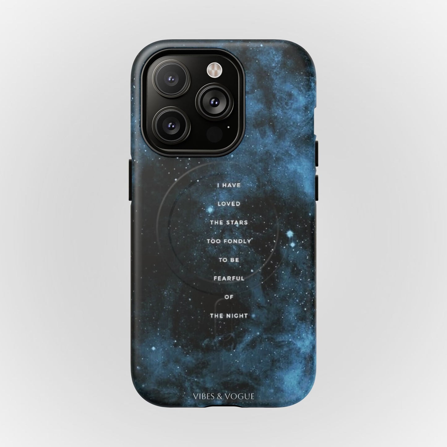 Galaxy-Inspired Tough Magnetic Phone Case - "I Have Loved the Stars"
