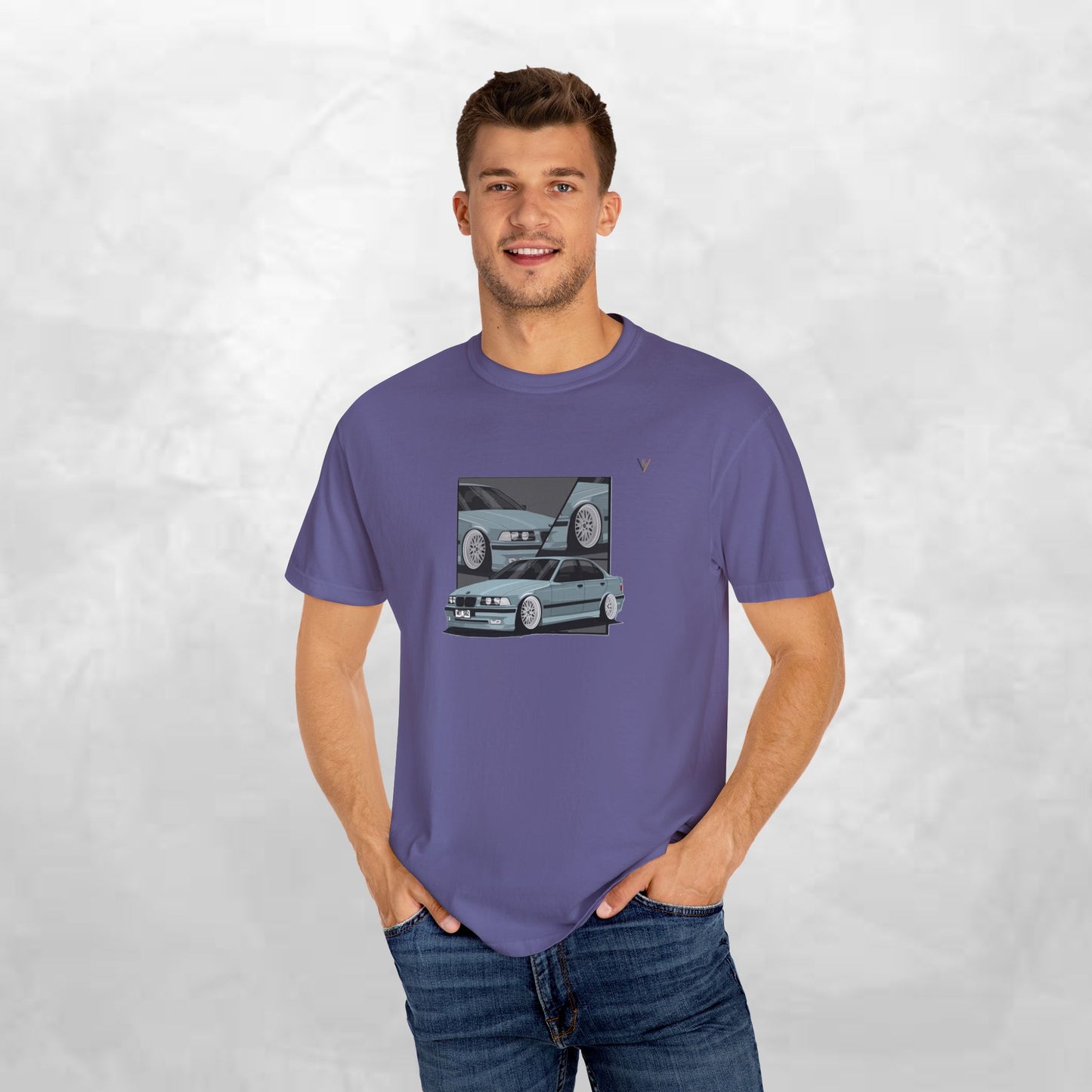 Retro Car Graphic T-Shirt, Cool Car Tee, Vintage Auto Apparel, Unisex Casual Shirt, Gift for Car Lovers, Automotive Fashion