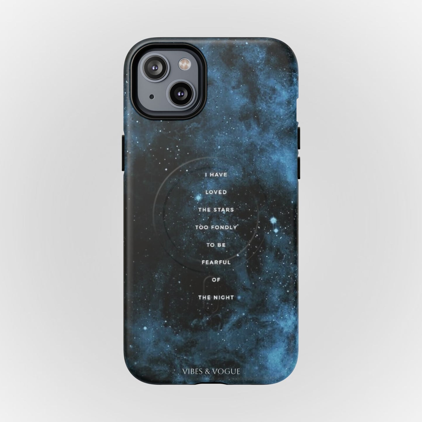 Galaxy-Inspired Tough Magnetic Phone Case - "I Have Loved the Stars"