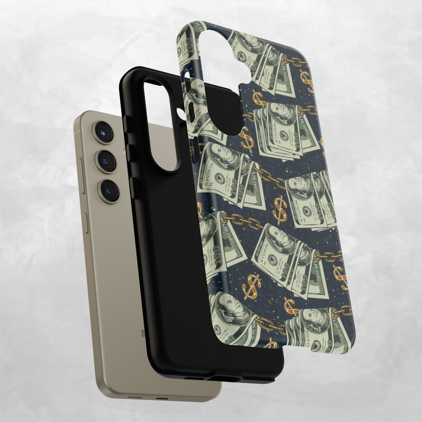 Money Motivation Phone Case, Tough Cases for iPhone, Money Design Phone Accessory, Trendy Tech Gifts, Unique Phone Cover