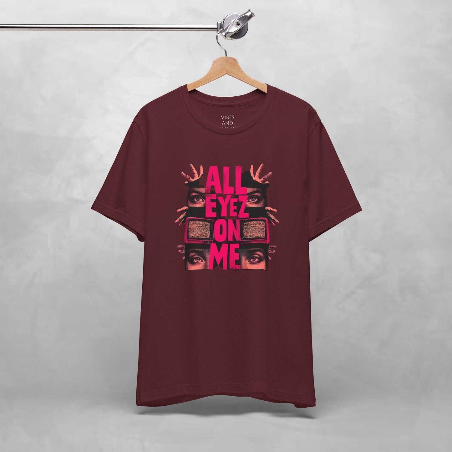 All Eyez On Me T-Shirt — Bold Retro Eyes Graphic Tee