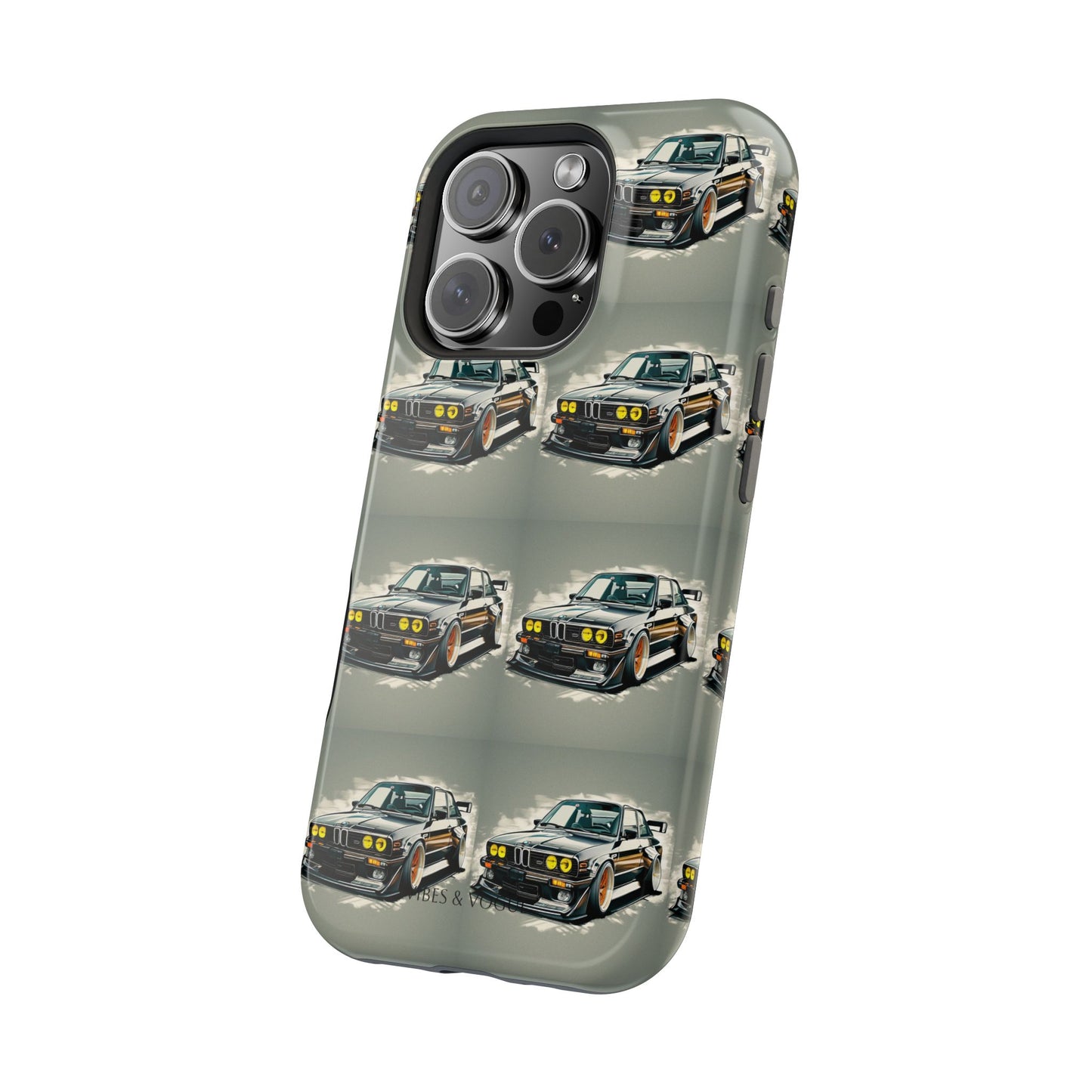 Stylish Car-Themed Magnetic Tough Cases - Perfect for Auto Enthusiasts