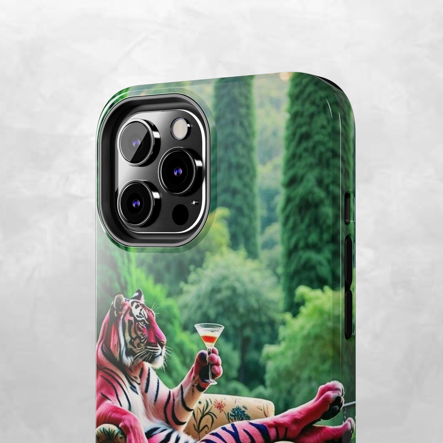 Relaxed Tiger Phone Case | Tough Case for Animal Lovers, Unique Gift for Friends, Stylish Tech Accessories, Fun Phone Cover, Vibrant Design