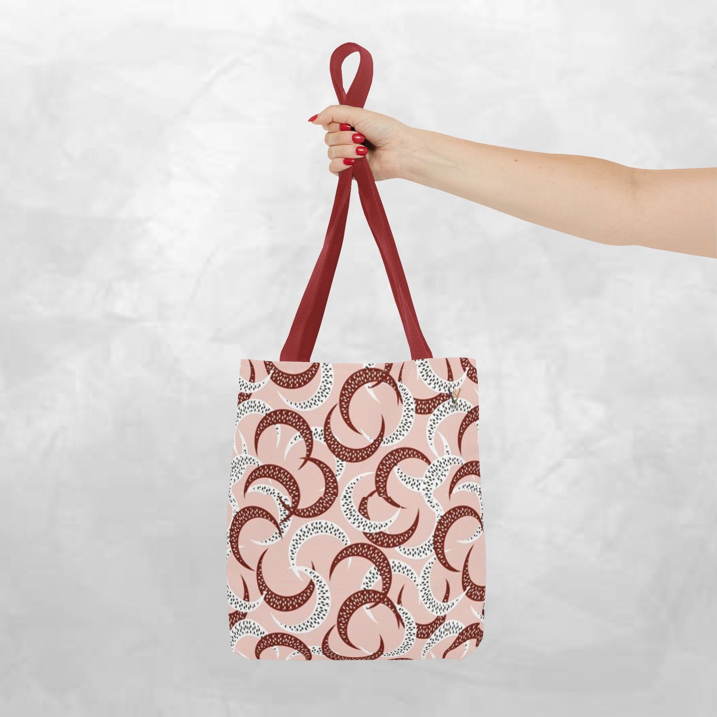 Chic Patterned Tote Bag, Stylish Grocery Bag, Reusable Shopping Tote, Eco-Friendly Handbag, Casual Daily Accessories