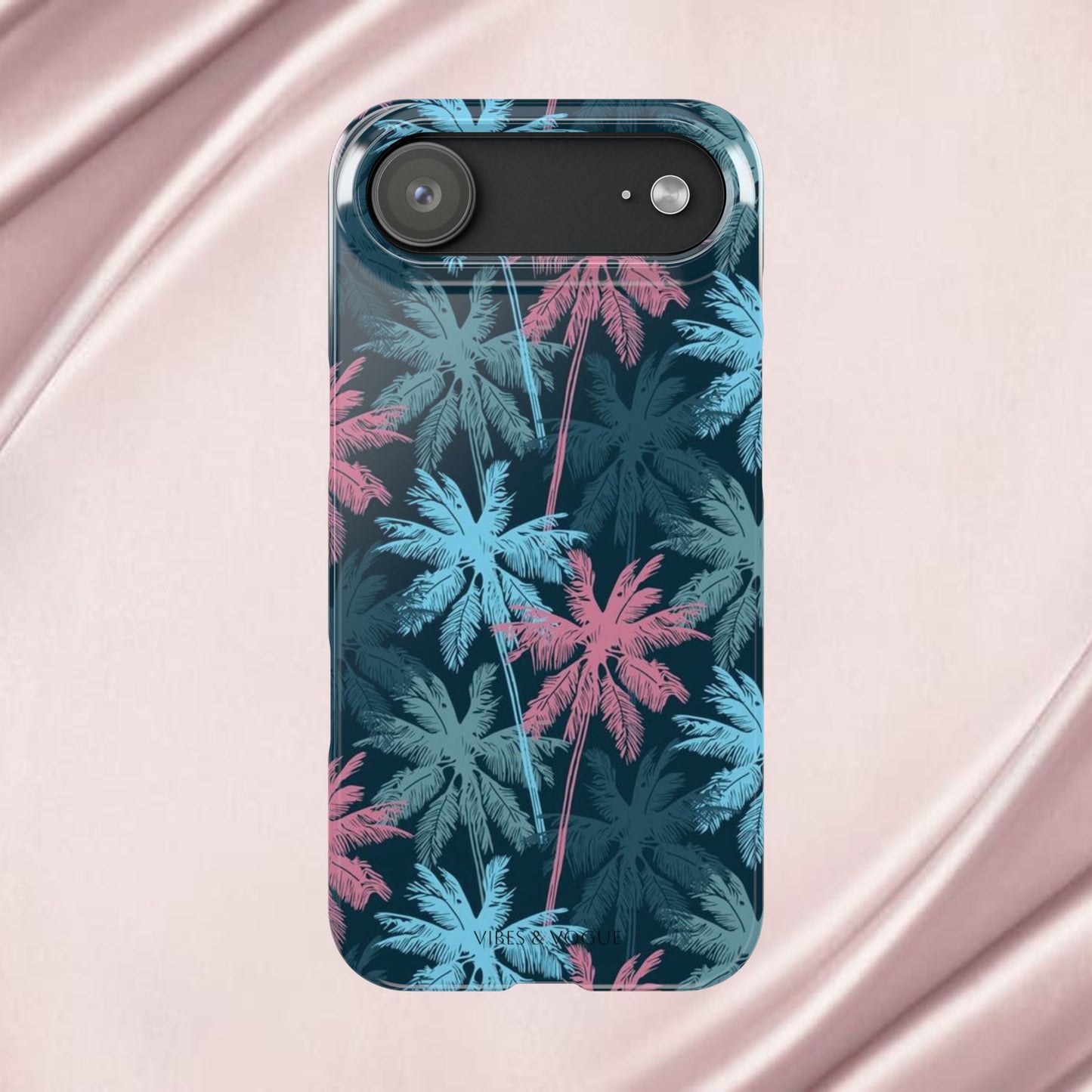 Tropical Vibes Slim Phone Case - Summer Botanical Design