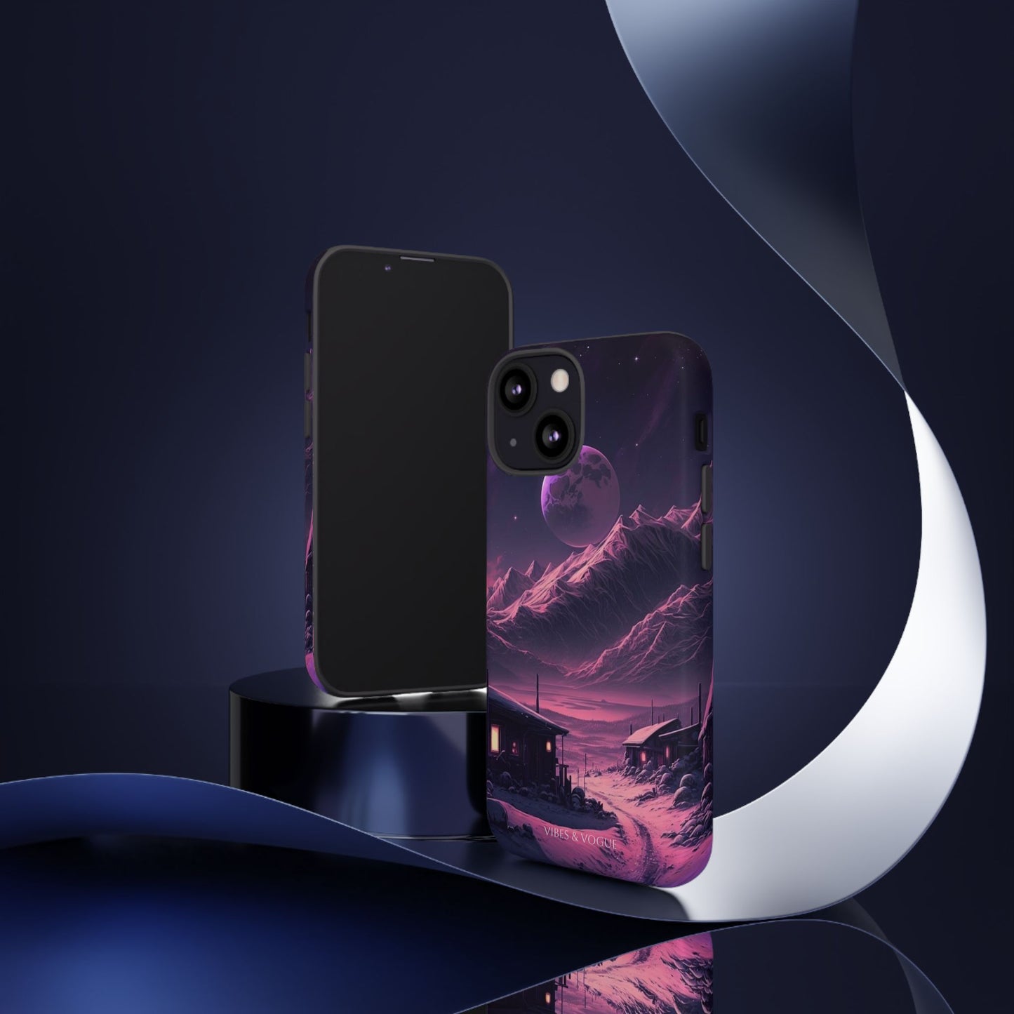 Futuristic Phone Case, Galaxy Aesthetic, Cosmic Art, Stylish Protection, Gifts for Tech Lovers