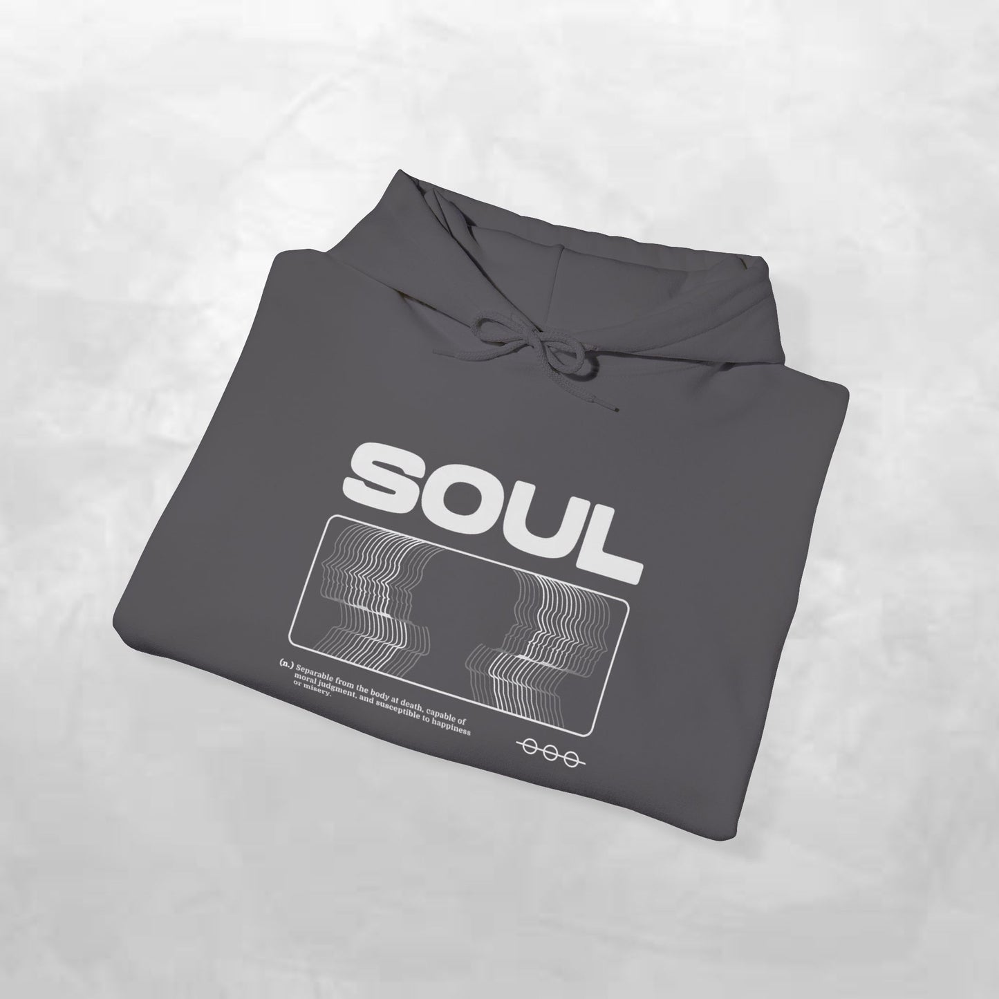 Soul Graphic Hoodie — Retro VHS Silhouette Streetwear