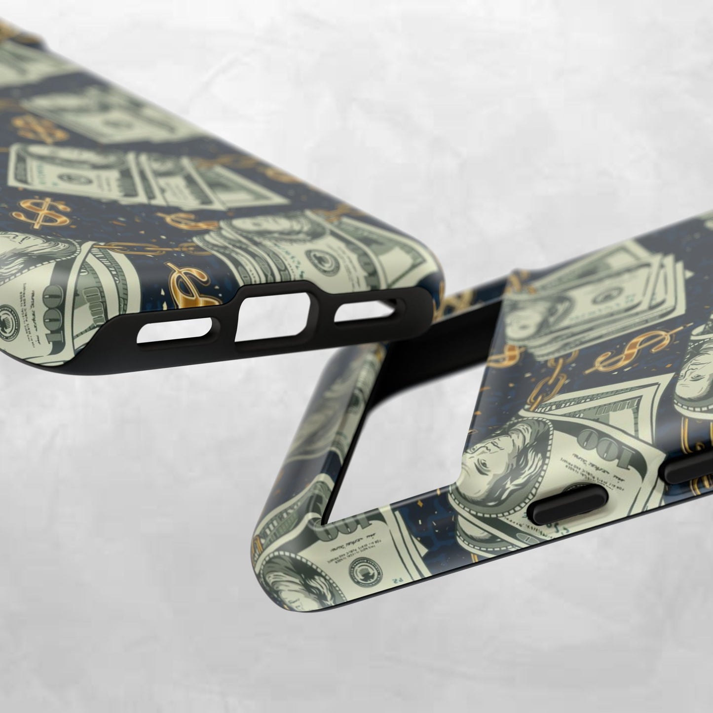 Money Motivation Phone Case, Tough Cases for iPhone, Money Design Phone Accessory, Trendy Tech Gifts, Unique Phone Cover