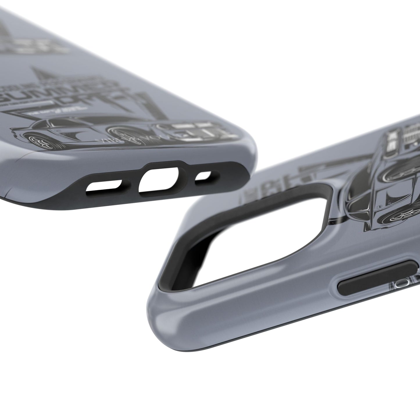 Summer Drift Racing Impact-Resistant Phone Case