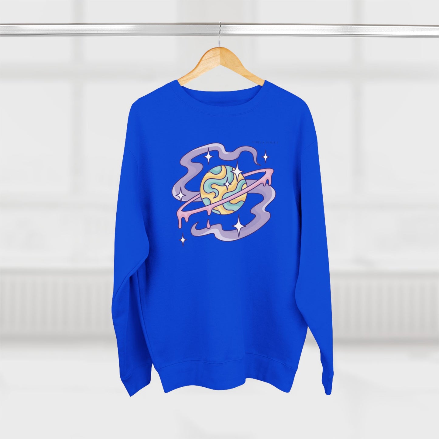 Funny Unisex Crewneck Sweatshirt - 'Hasta La Vista' Corn Design