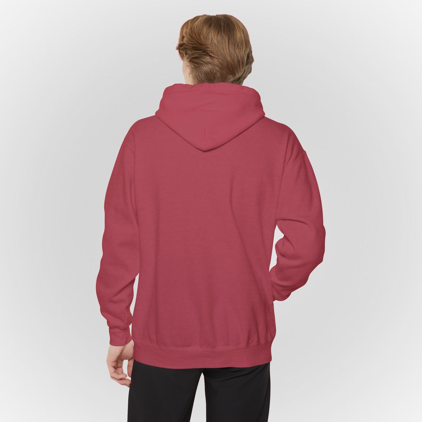 Comfortable Unisex Garment-Dyed Hoodie for Relaxed Days