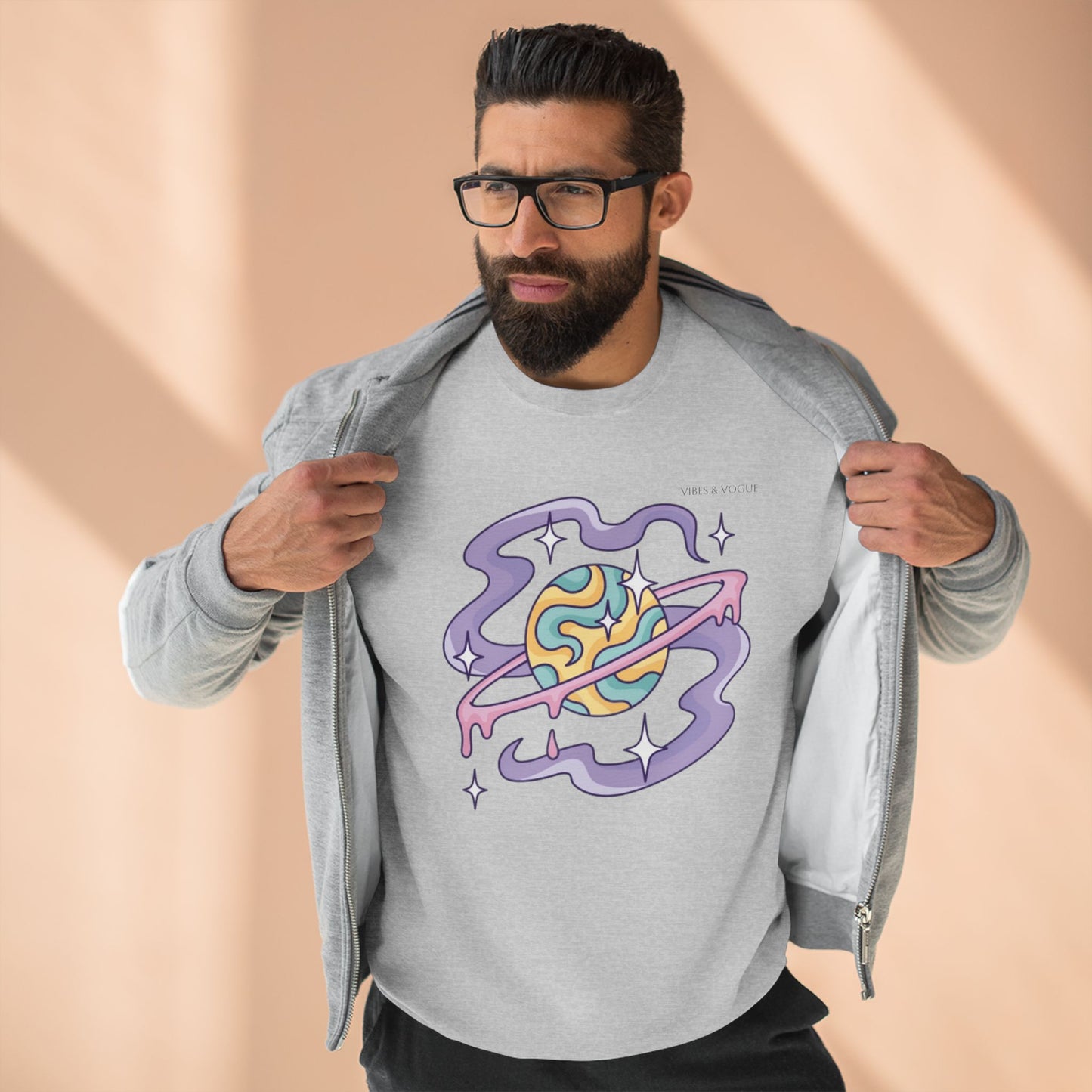 Funny Unisex Crewneck Sweatshirt - 'Hasta La Vista' Corn Design