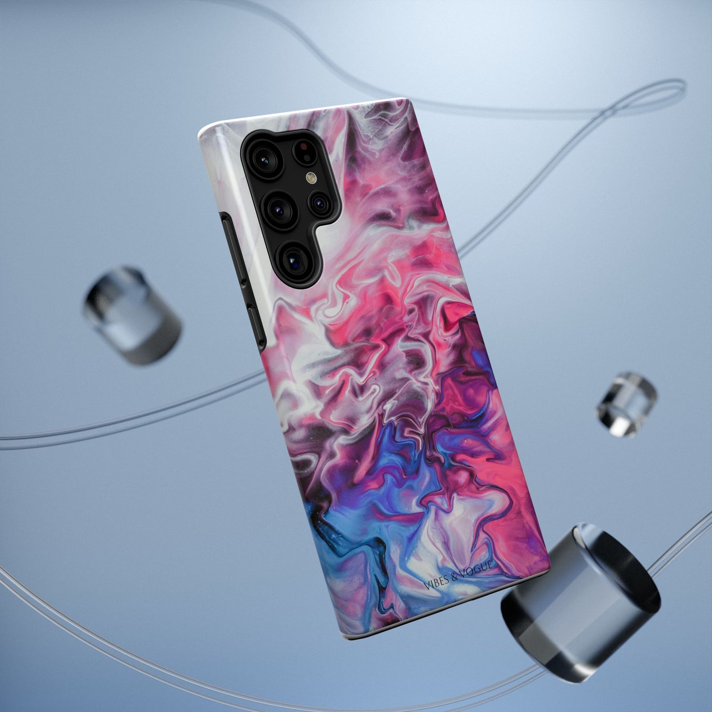 Vibrant Phone Case for Trendsetters | Abstract Marble Design, Impact-Resistant, Stylish Tech Accessory, Perfect Gift