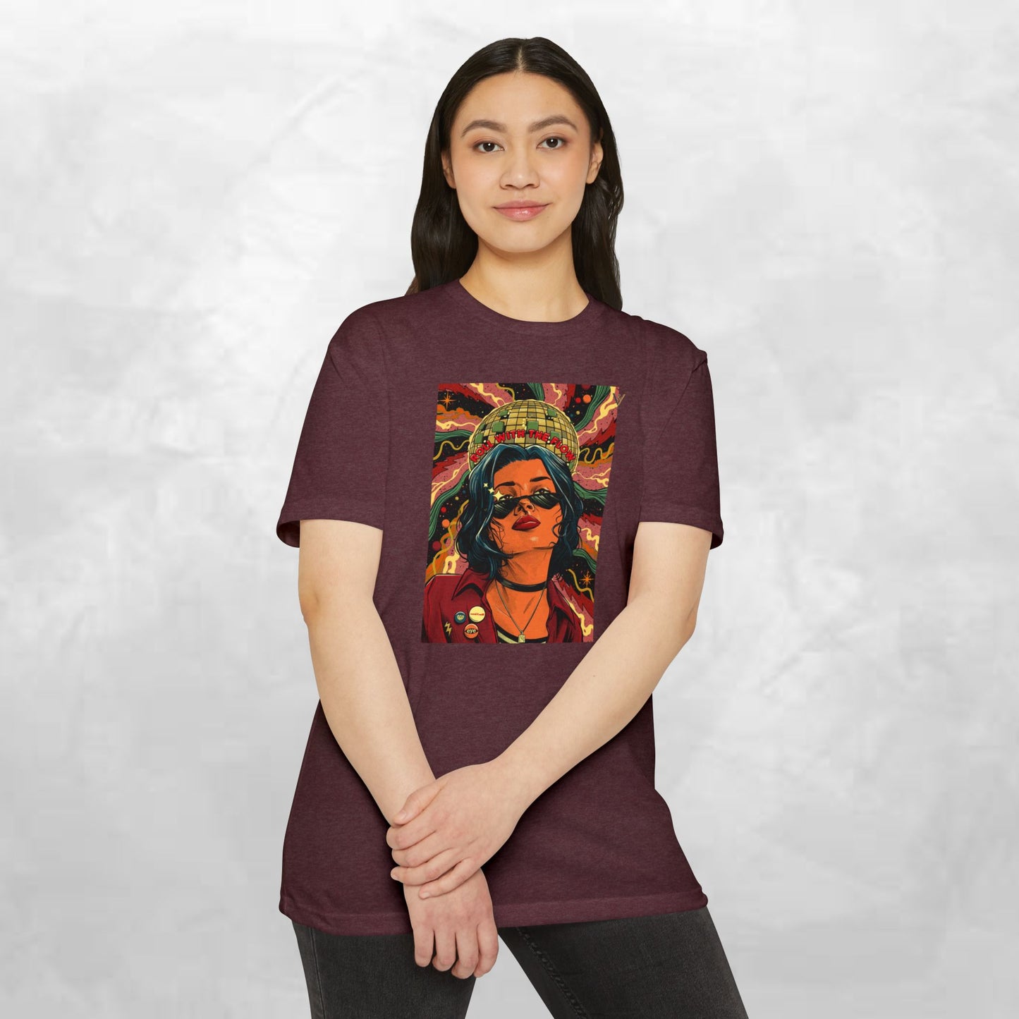 Bohemian Graphic T-Shirt - Vibrant Art Tee for Creative Souls