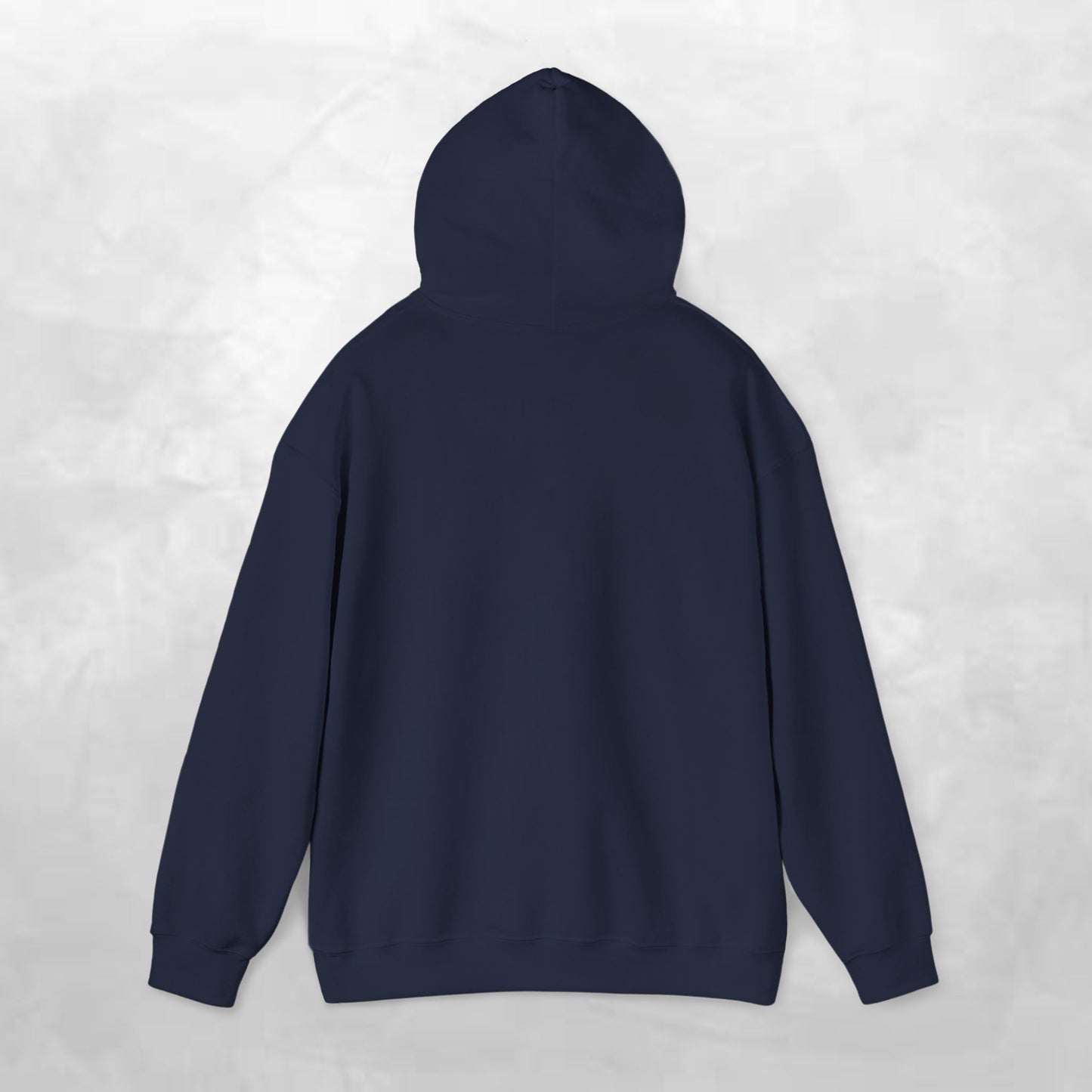 Observe Hoodie — Minimalist Glitch Text Black Pullover