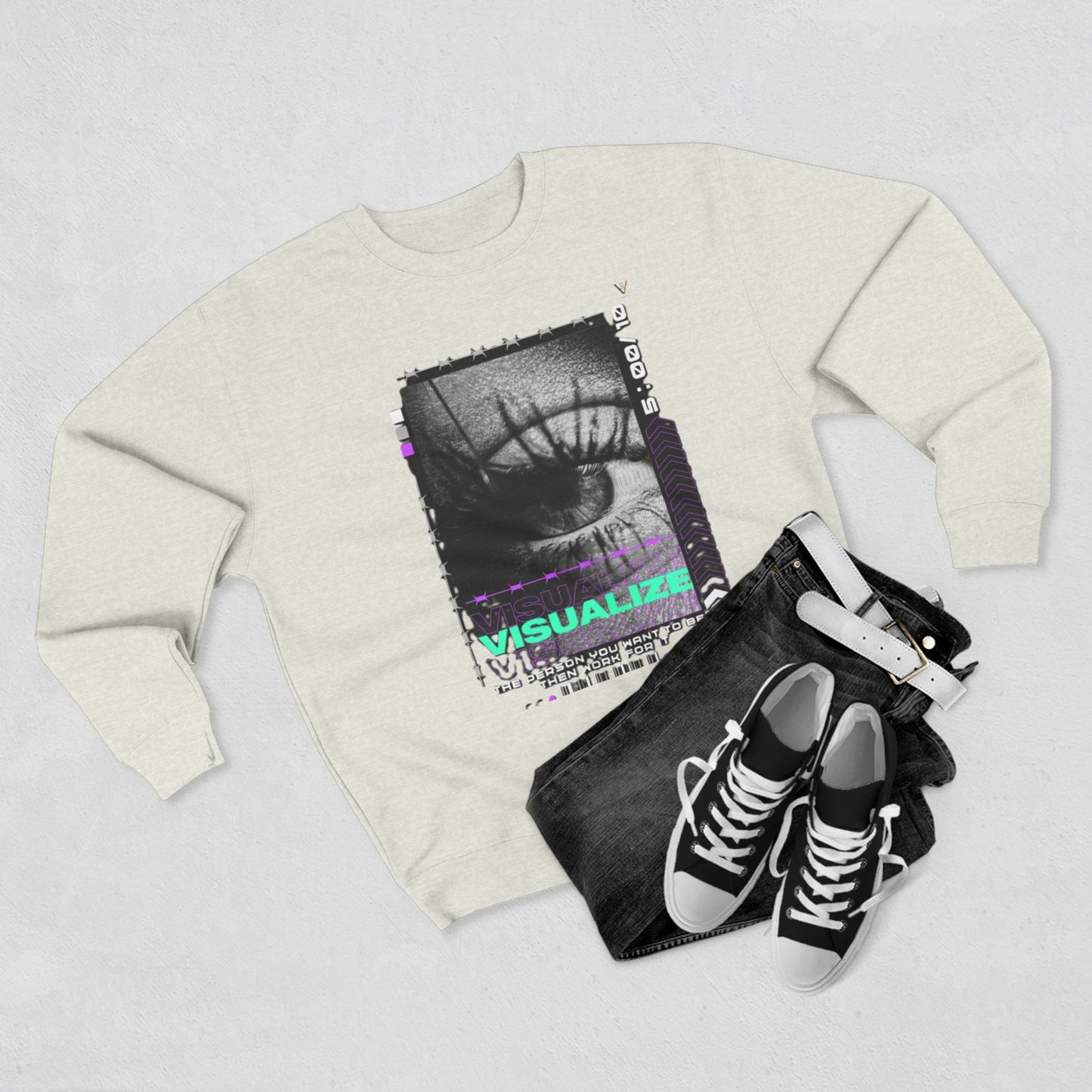 Unisex Crewneck Sweatshirt - "This Is Fine" Cozy Casual Wear