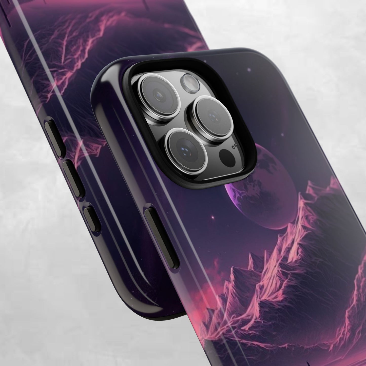 Futuristic Phone Case, Galaxy Aesthetic, Cosmic Art, Stylish Protection, Gifts for Tech Lovers