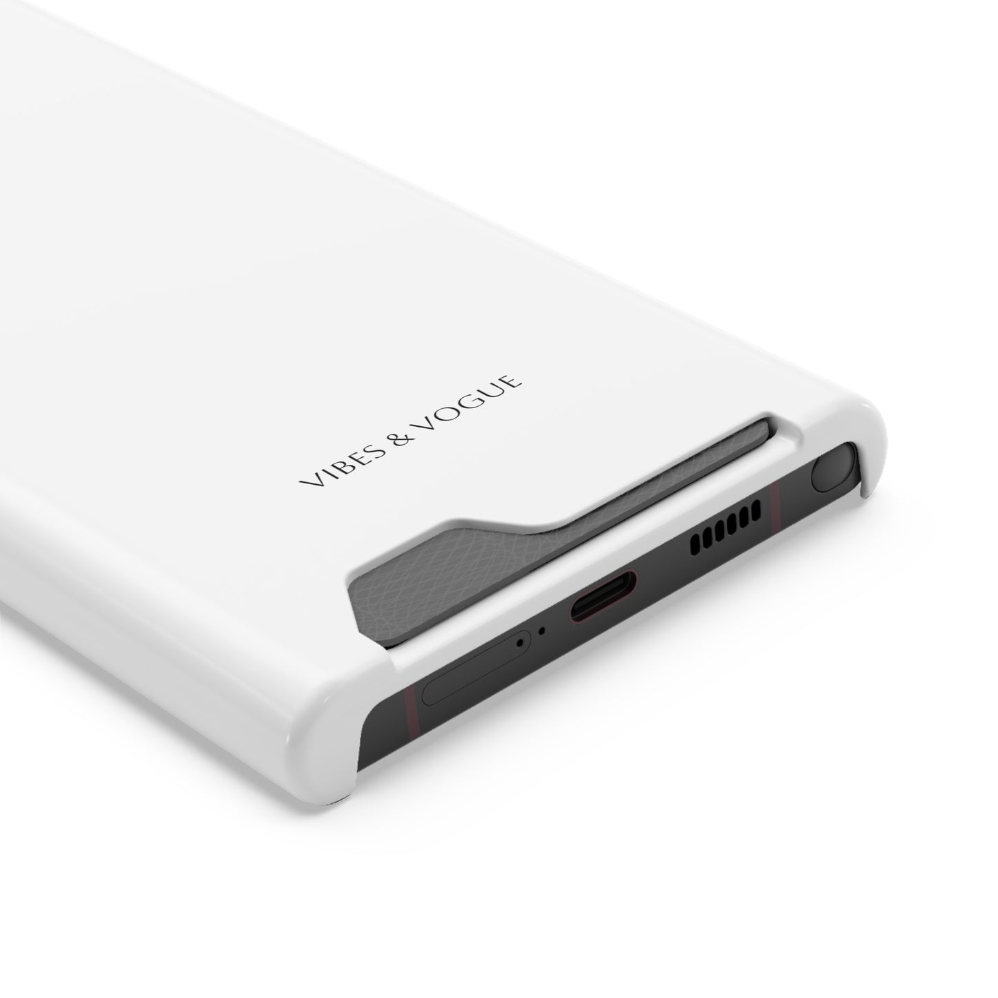 Sleek Phone Case with Card Holder - Stylish Convenience for Everyday Use