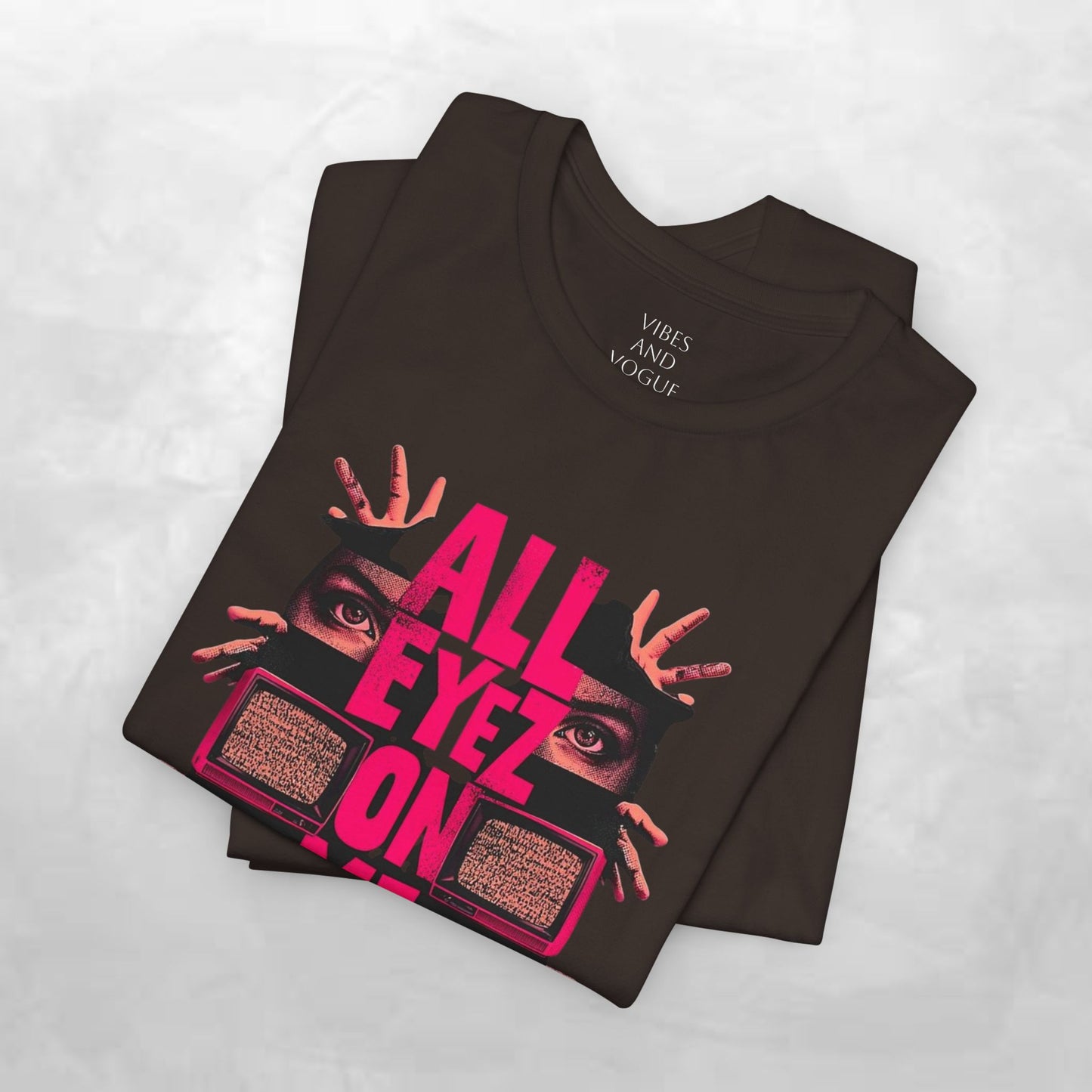 All Eyez On Me T-Shirt — Bold Retro Eyes Graphic Tee