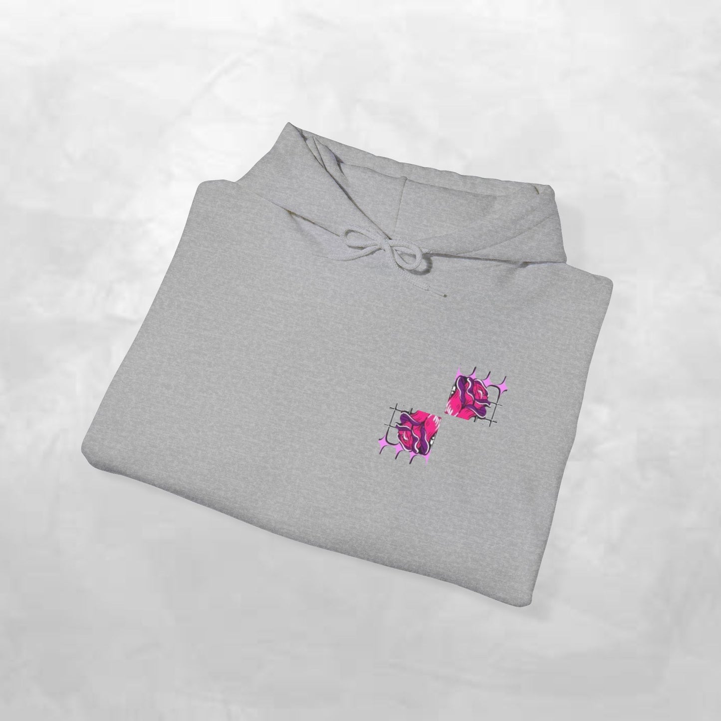 Intuitive Blooms Hoodie, Cozy Sweatshirt, Artistic Apparel, Unique Gift, Comfortable Fashion