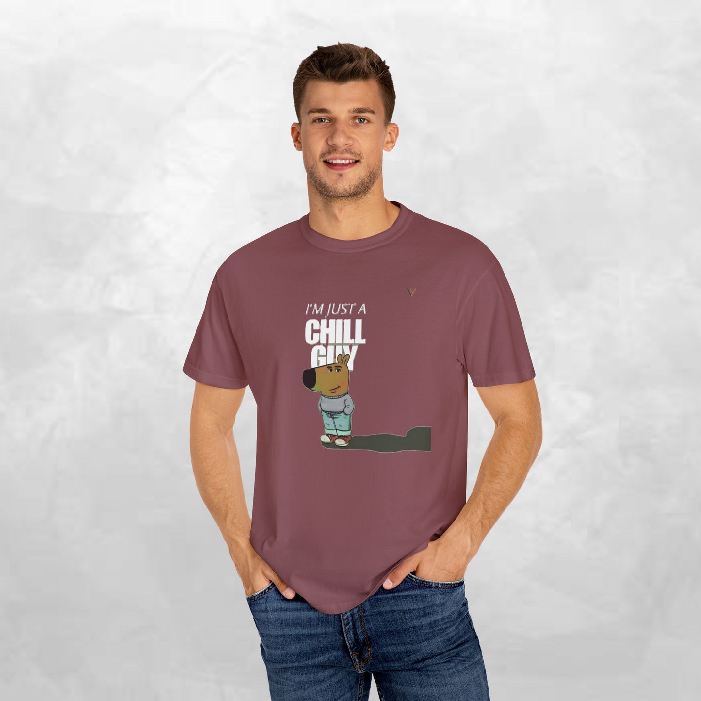 Chill Guy Graphic T-Shirt - Relaxed Unisex Tee for Casual Vibes