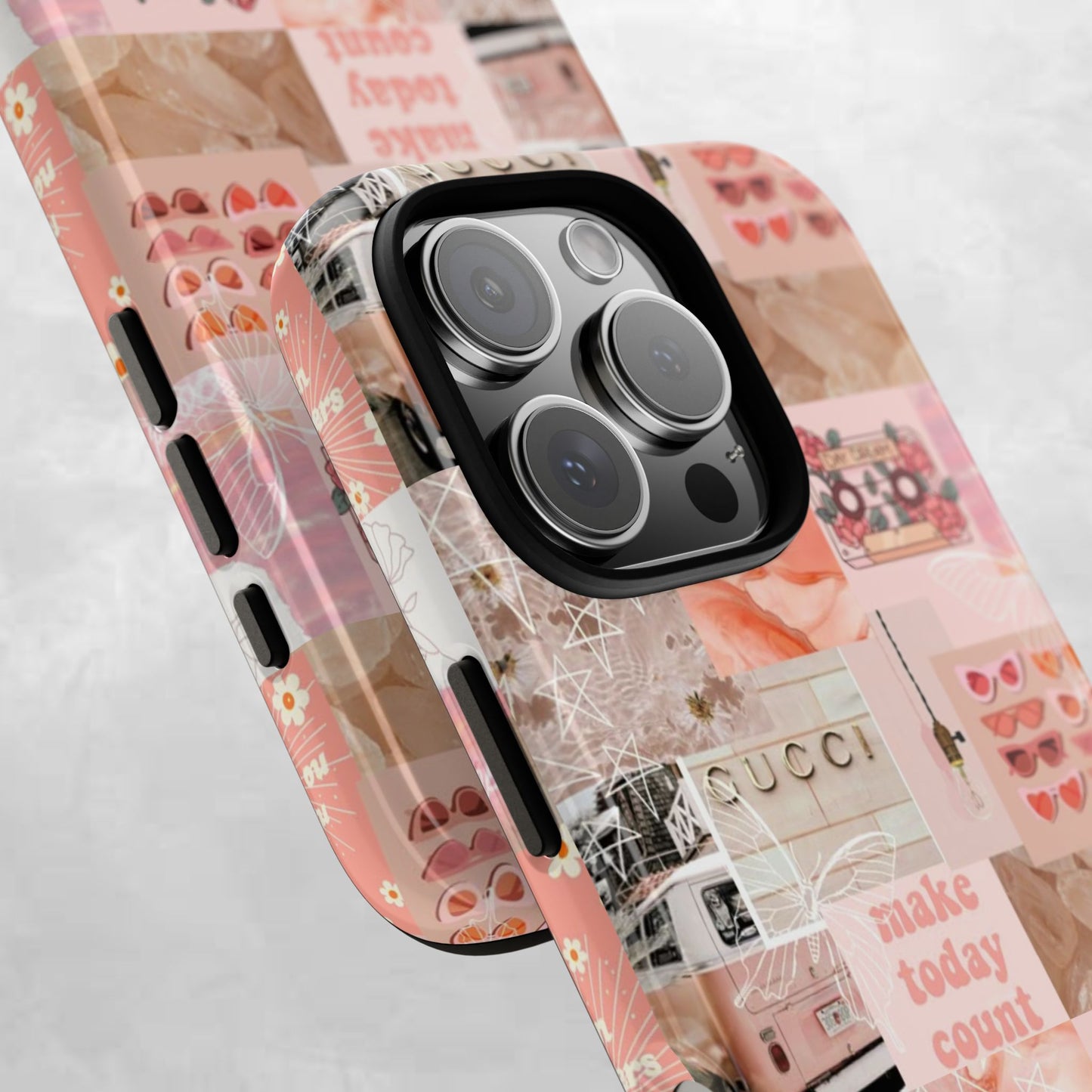 Stylish Phone Case for Trendsetters, Customizable Smartphone Cover, Vibes & Vogue Design, Floral Aesthetic Gift, Unique Tech Accessory