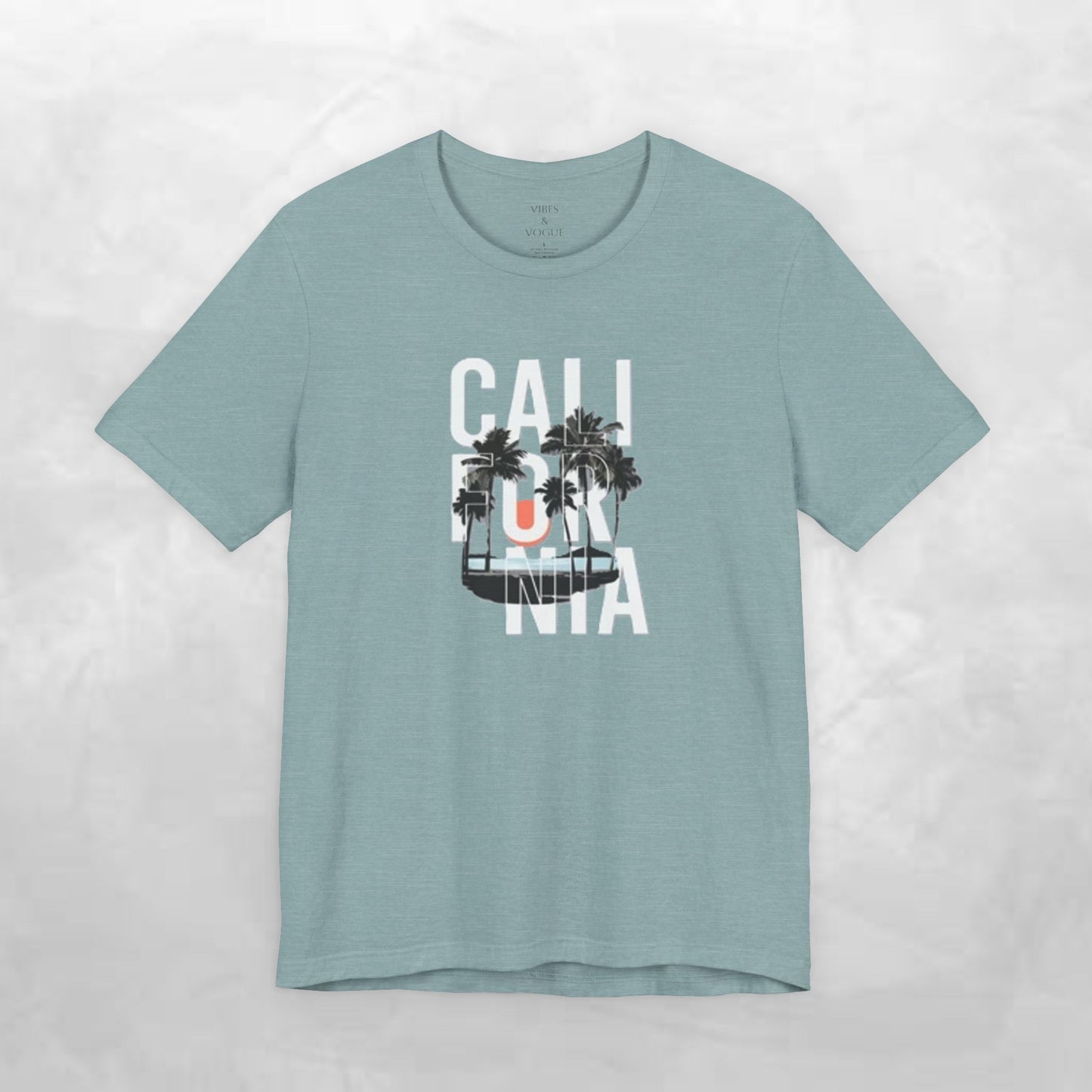 California Vibes Unisex Tee, Summer Fun T-Shirt, Casual Wear, Beach Day Shirt, Gift for Travelers, Holiday Fashion