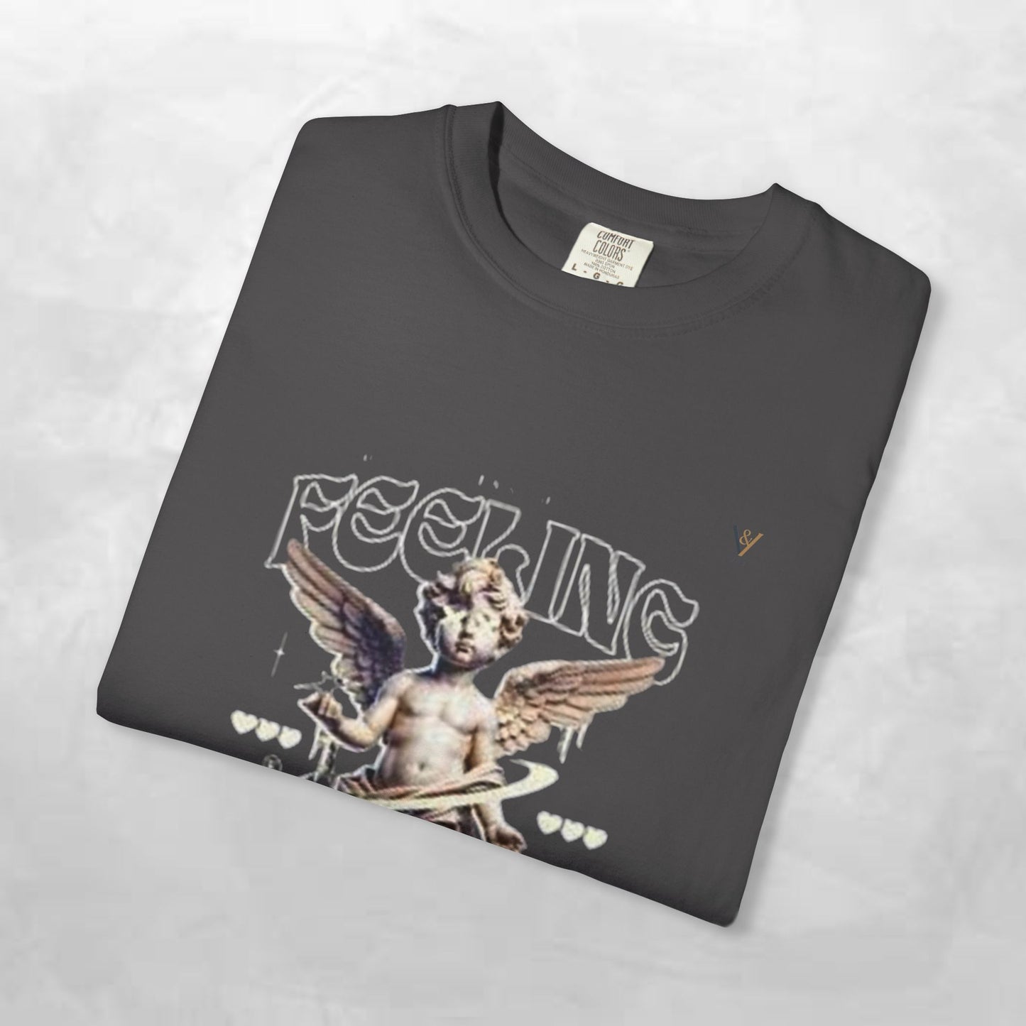 Vintage-Inspired Angel Graphic T-Shirt - Perfect for Casual Wear, Gift for Music Lovers, Cute Outfit Idea, Retro Design, Cozy Everyday Tee