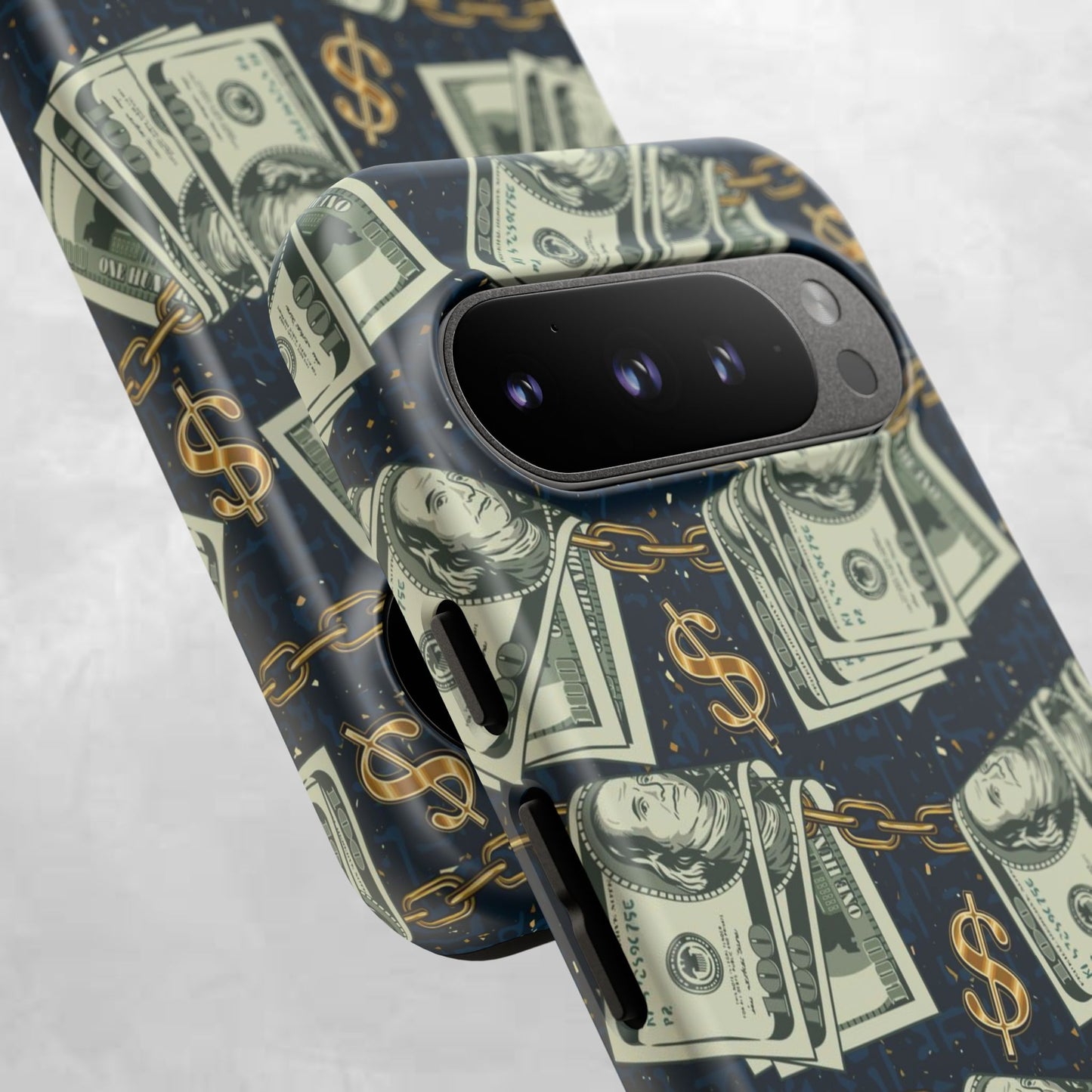 Money Motivation Phone Case, Tough Cases for iPhone, Money Design Phone Accessory, Trendy Tech Gifts, Unique Phone Cover