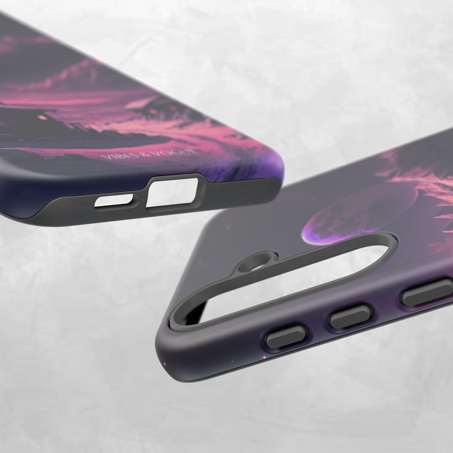 Futuristic Phone Case, Galaxy Aesthetic, Cosmic Art, Stylish Protection, Gifts for Tech Lovers
