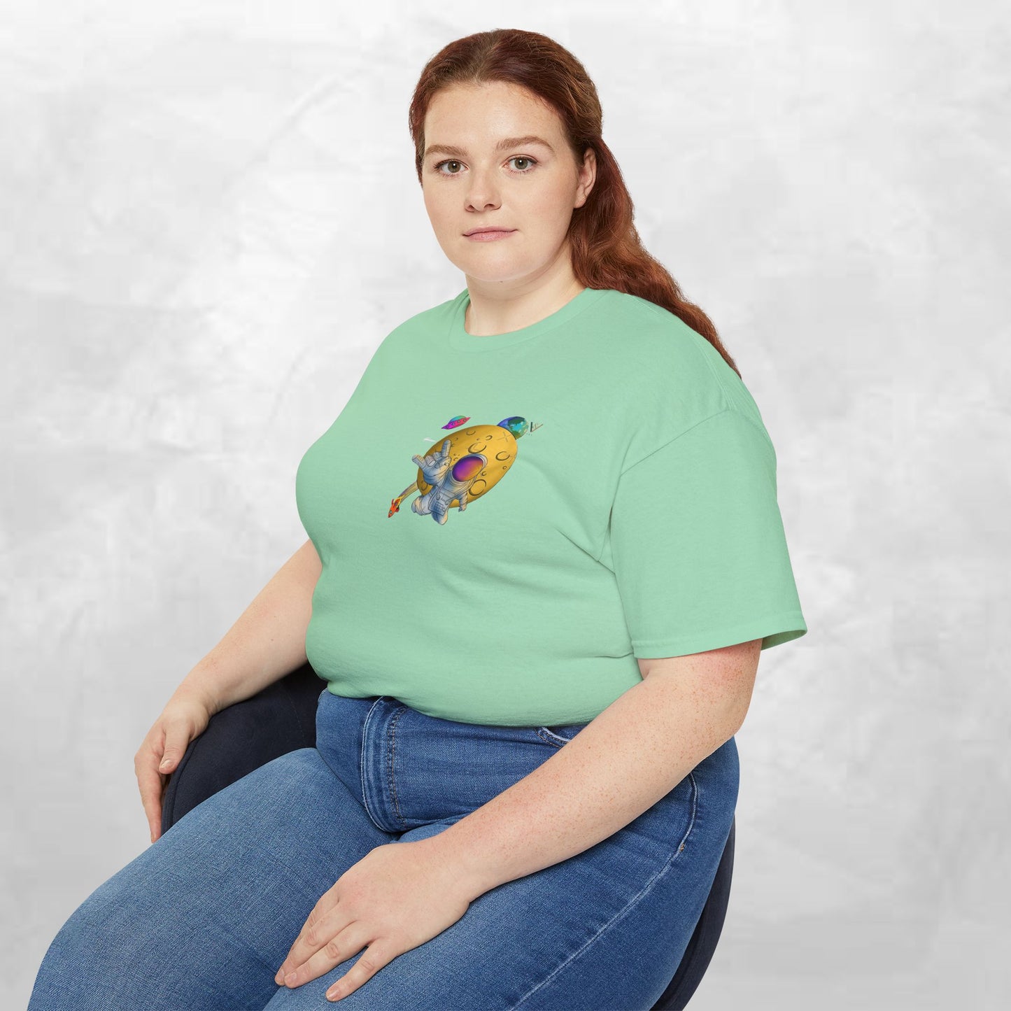 Funny Graphic Tee – "Happy Taco" Design for Food Lovers