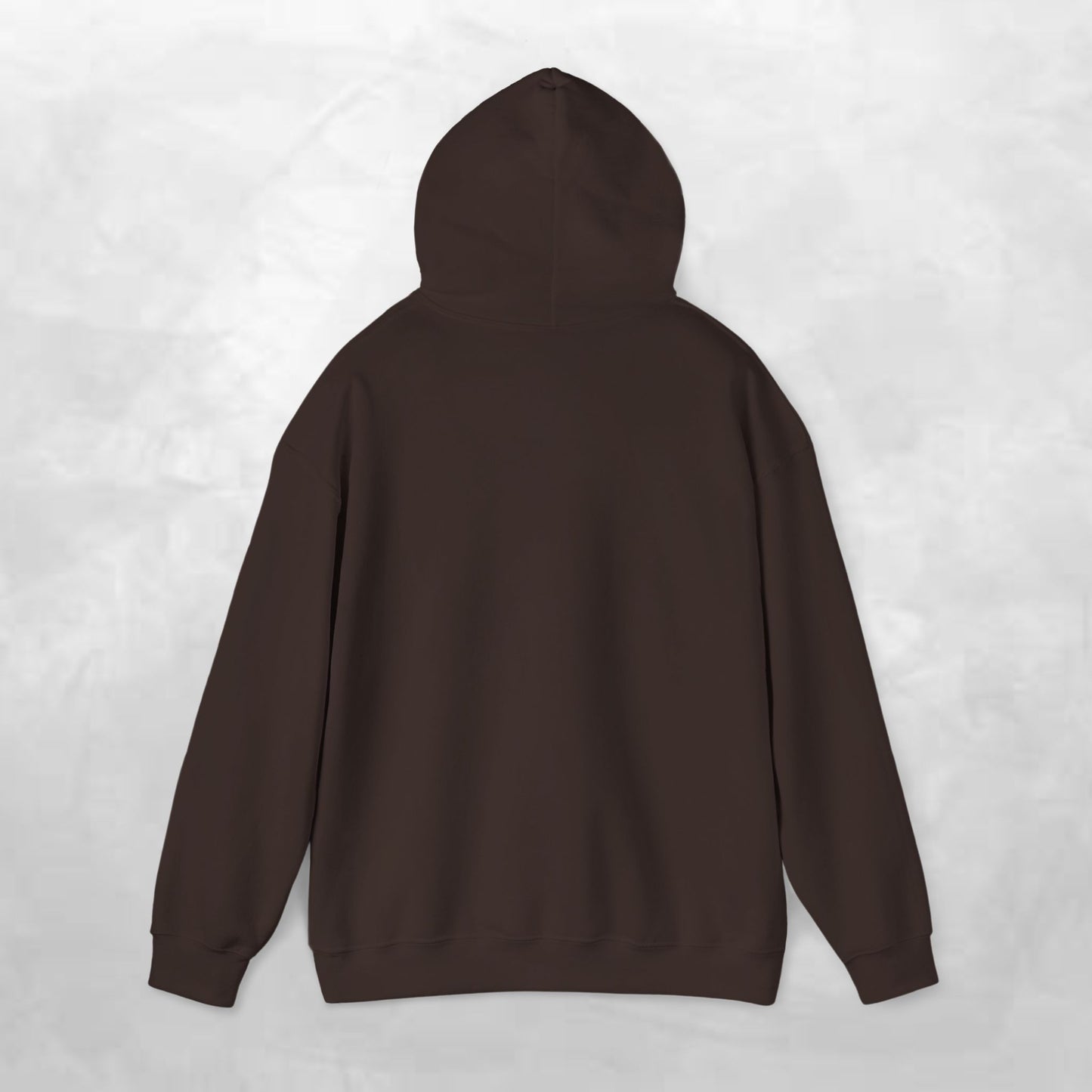 Observe Hoodie — Minimalist Glitch Text Black Pullover