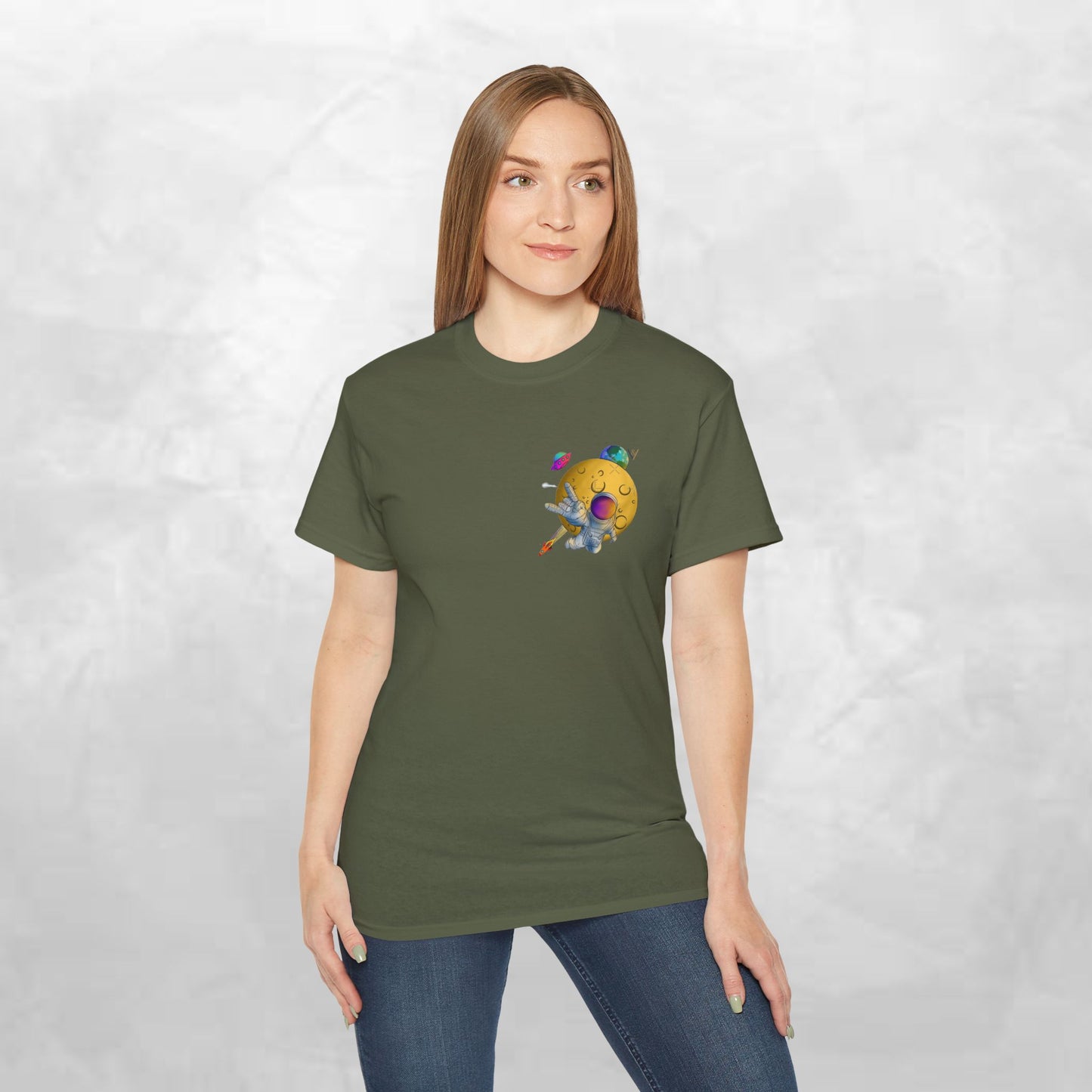 Funny Graphic Tee – "Happy Taco" Design for Food Lovers