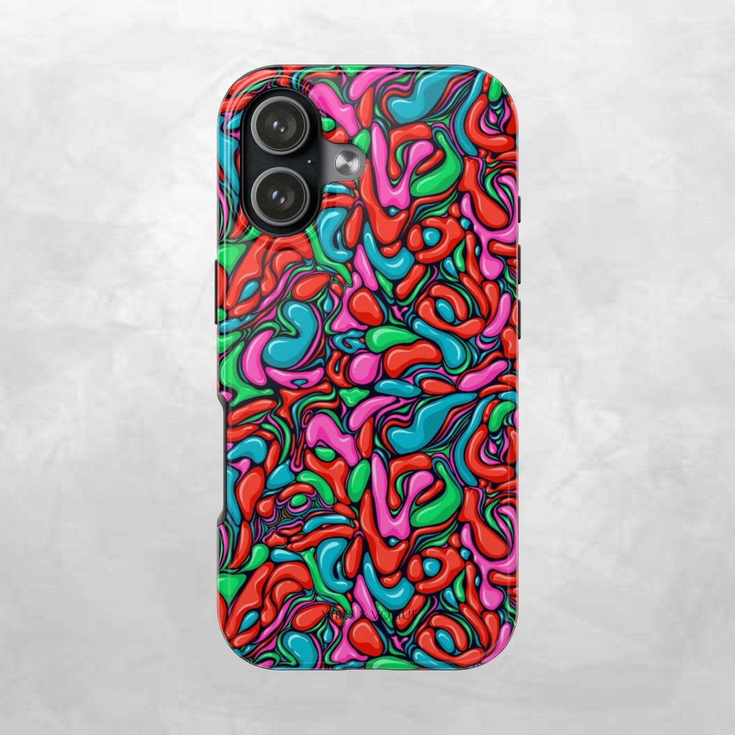 Vibrant Tough Phone Cases - Colorful Abstract Designs for Teens & Adults, Perfect Gift for Birthdays, Holidays, & Everyday Use