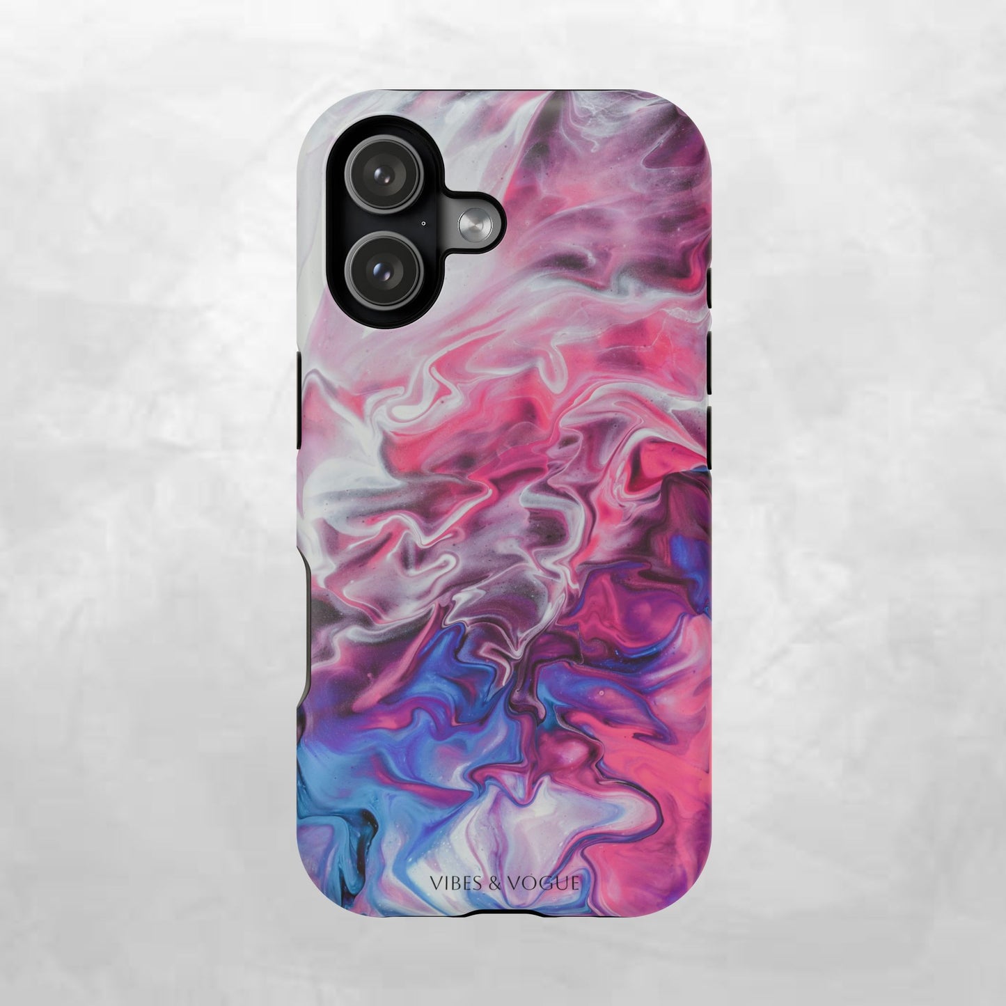 Vibrant Phone Case for Trendsetters | Abstract Marble Design, Impact-Resistant, Stylish Tech Accessory, Perfect Gift