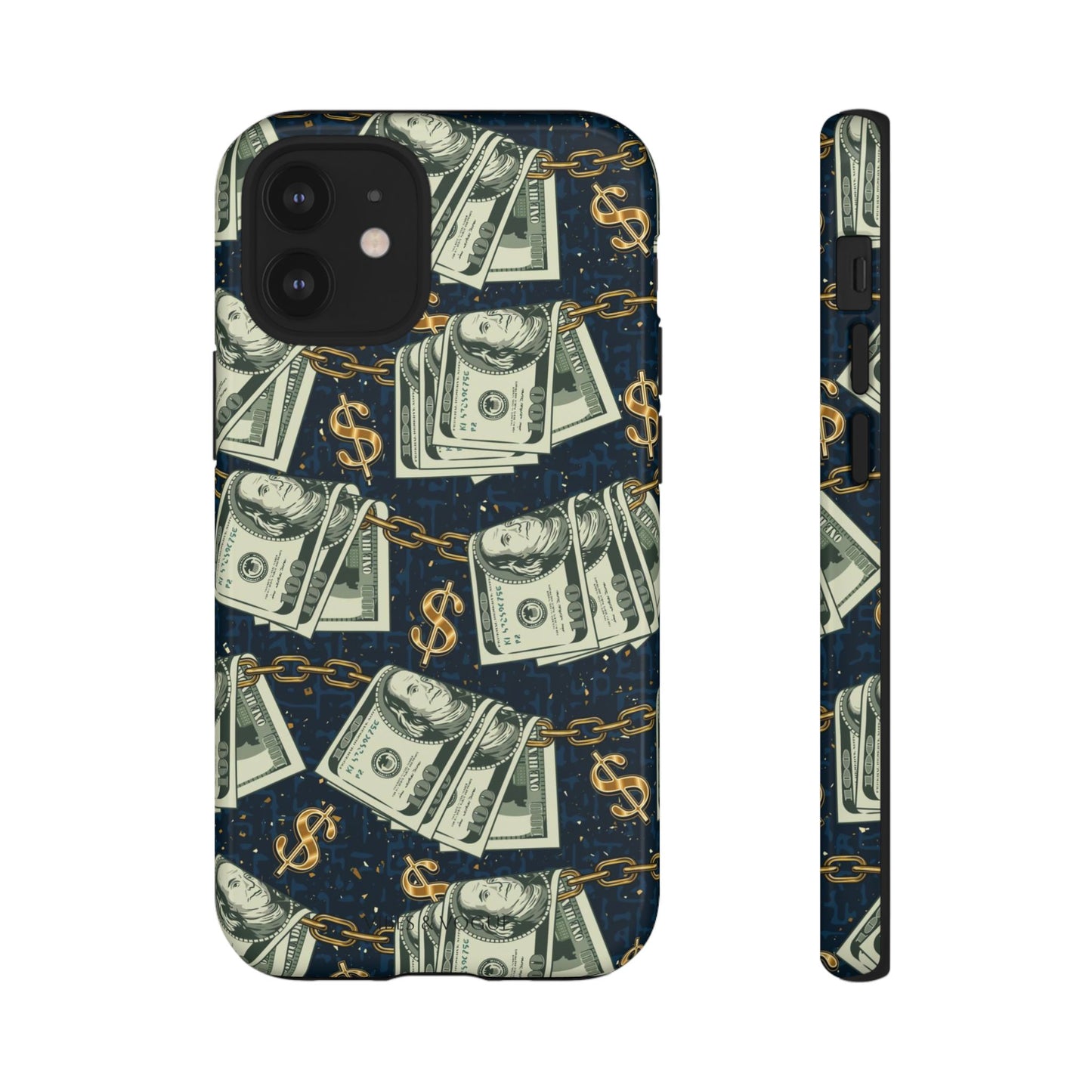 Money Motivation Phone Case, Tough Cases for iPhone, Money Design Phone Accessory, Trendy Tech Gifts, Unique Phone Cover