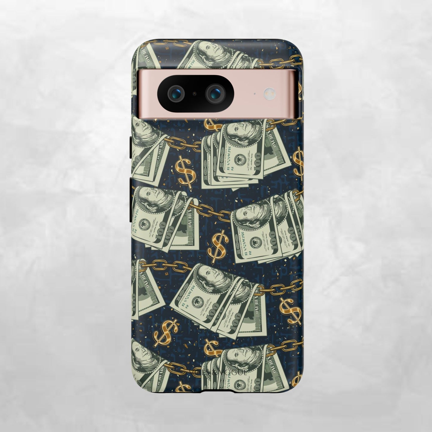 Money Motivation Phone Case, Tough Cases for iPhone, Money Design Phone Accessory, Trendy Tech Gifts, Unique Phone Cover