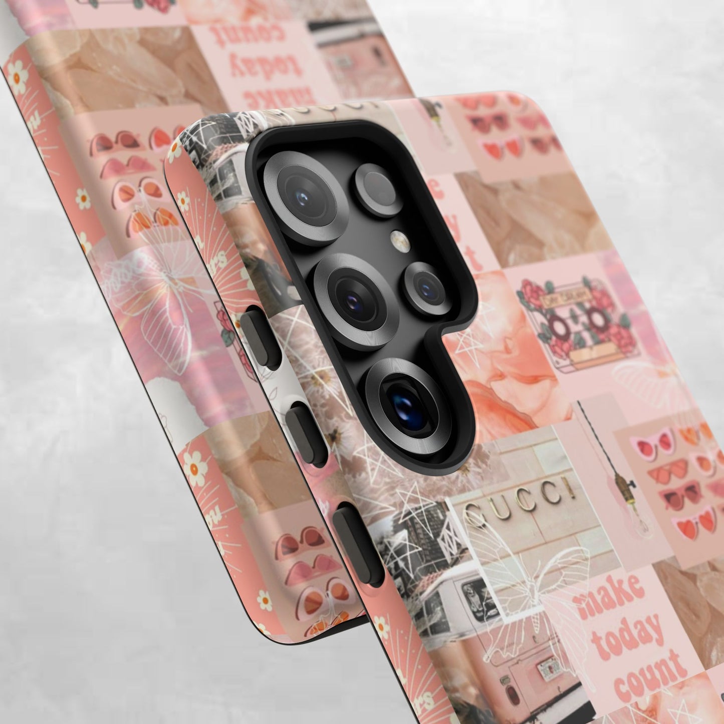 Stylish Phone Case for Trendsetters, Customizable Smartphone Cover, Vibes & Vogue Design, Floral Aesthetic Gift, Unique Tech Accessory