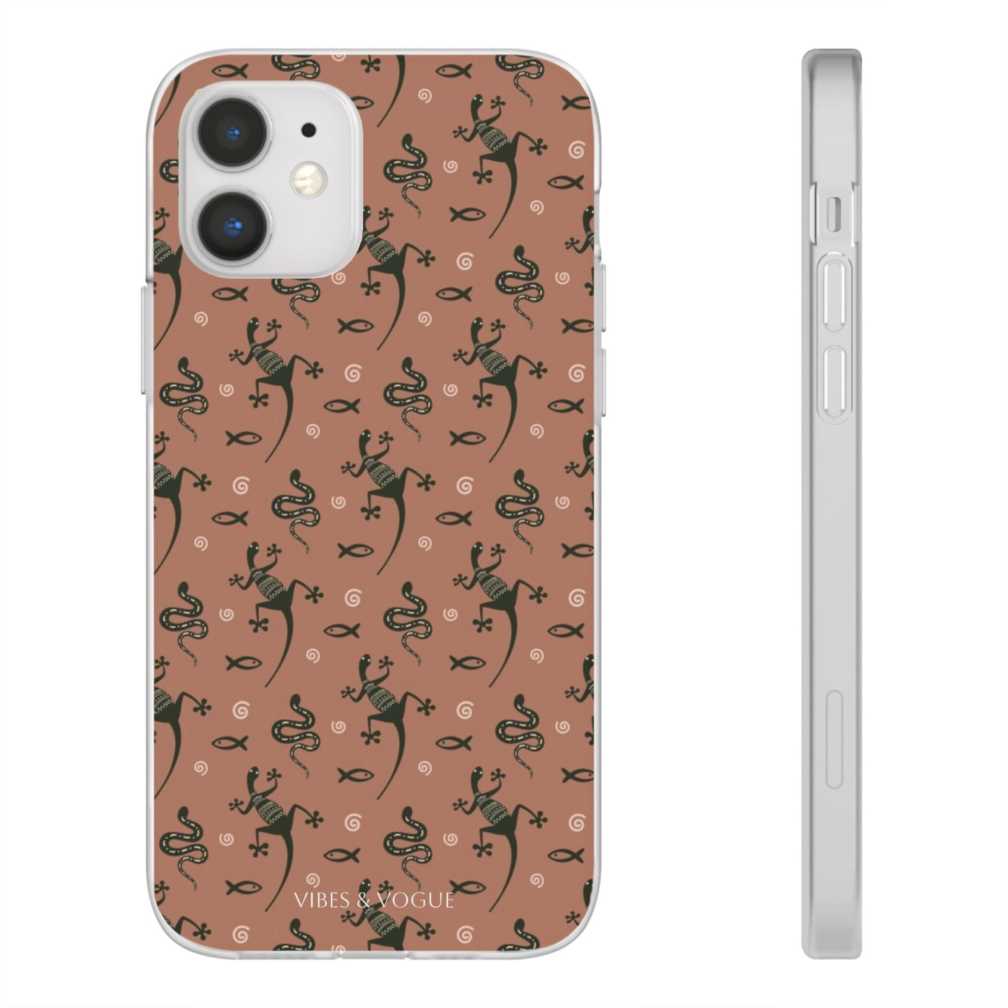 Whimsical Flexi Cases for Trendy Phone Protection, Stylish Accessories, Gift Idea for Animal Lovers, Eco-Friendly Design, Cute Lizard [...]