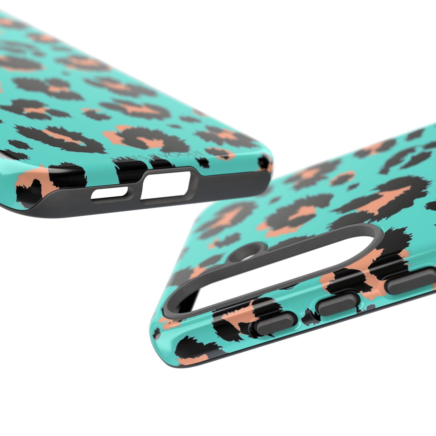 Leopard Print Phone Case, Tough Phone Case, Wild Style Accessory, Animal Print Cover, Stylish Phone Protection